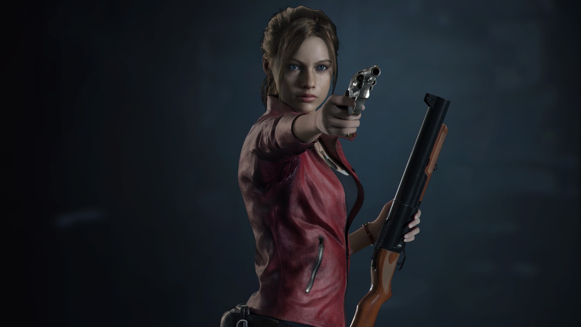 Wallpapers Claire Redfield resident evil 2 games on the desktop