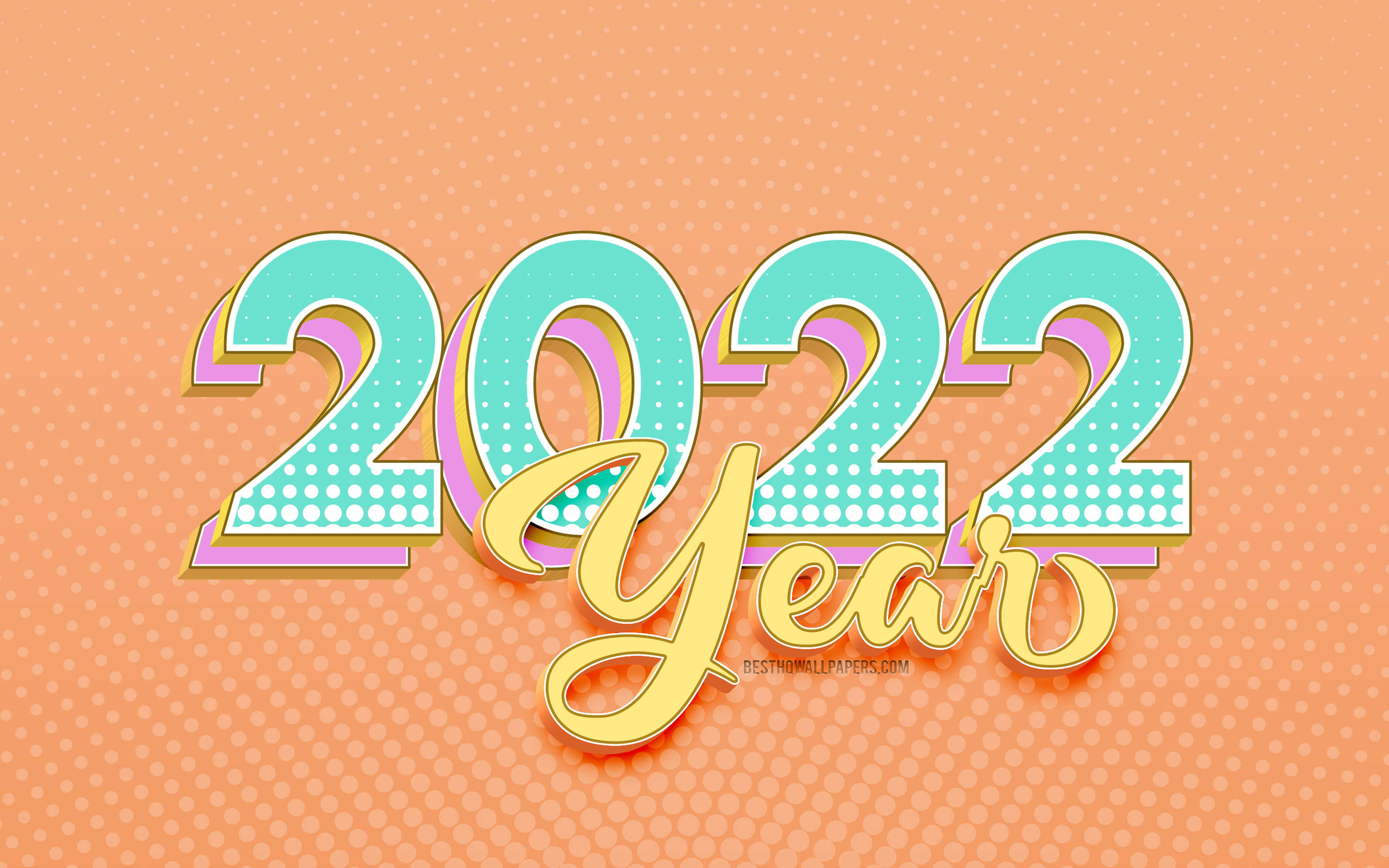 Wallpapers new year 2022 new year 2022 on the desktop