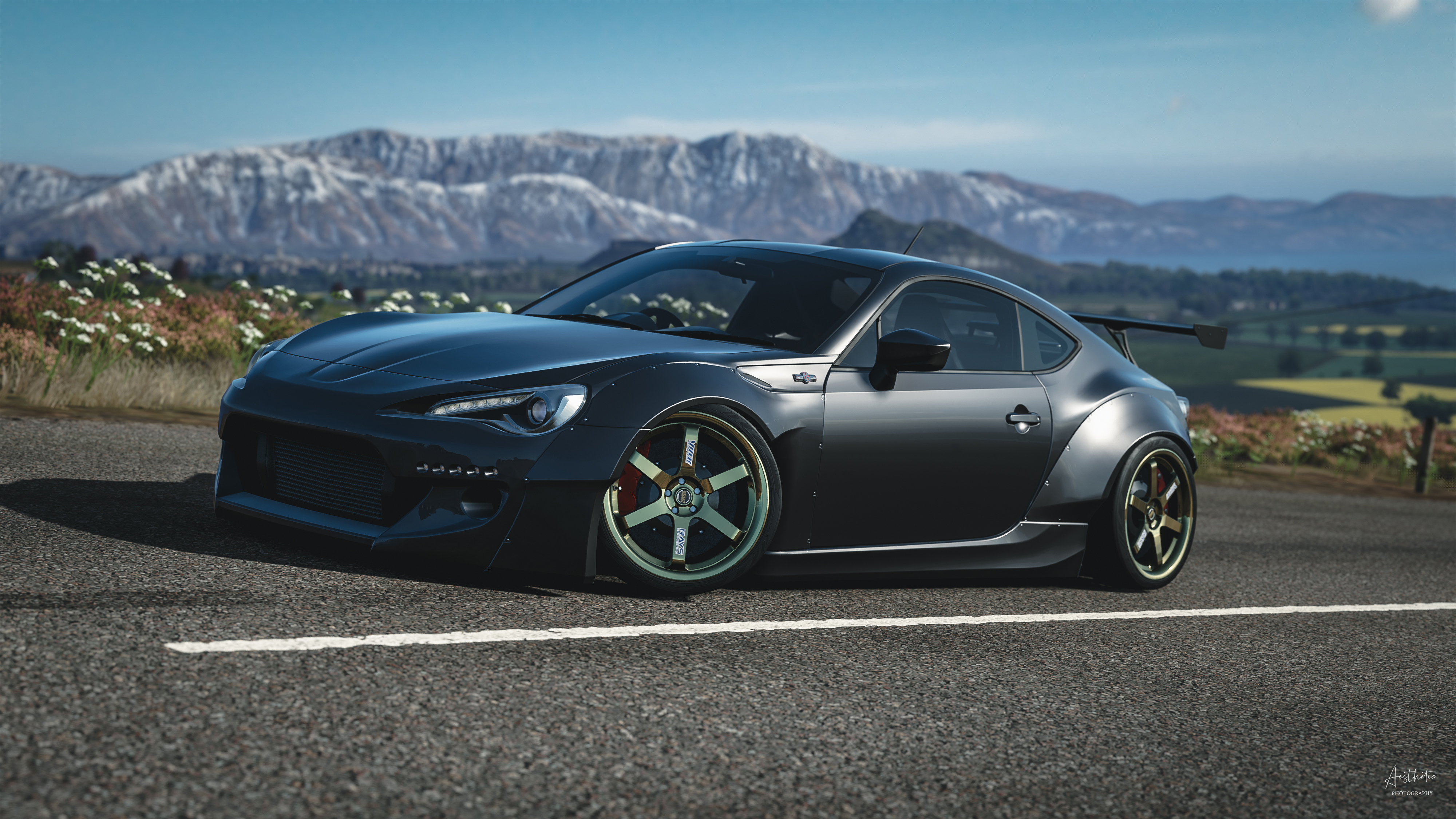 Toyota gt 86 in the game forza horizon 4