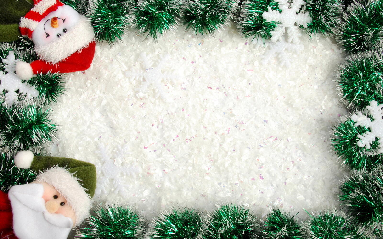 桌面上的壁纸雪人 雪 圣诞老人