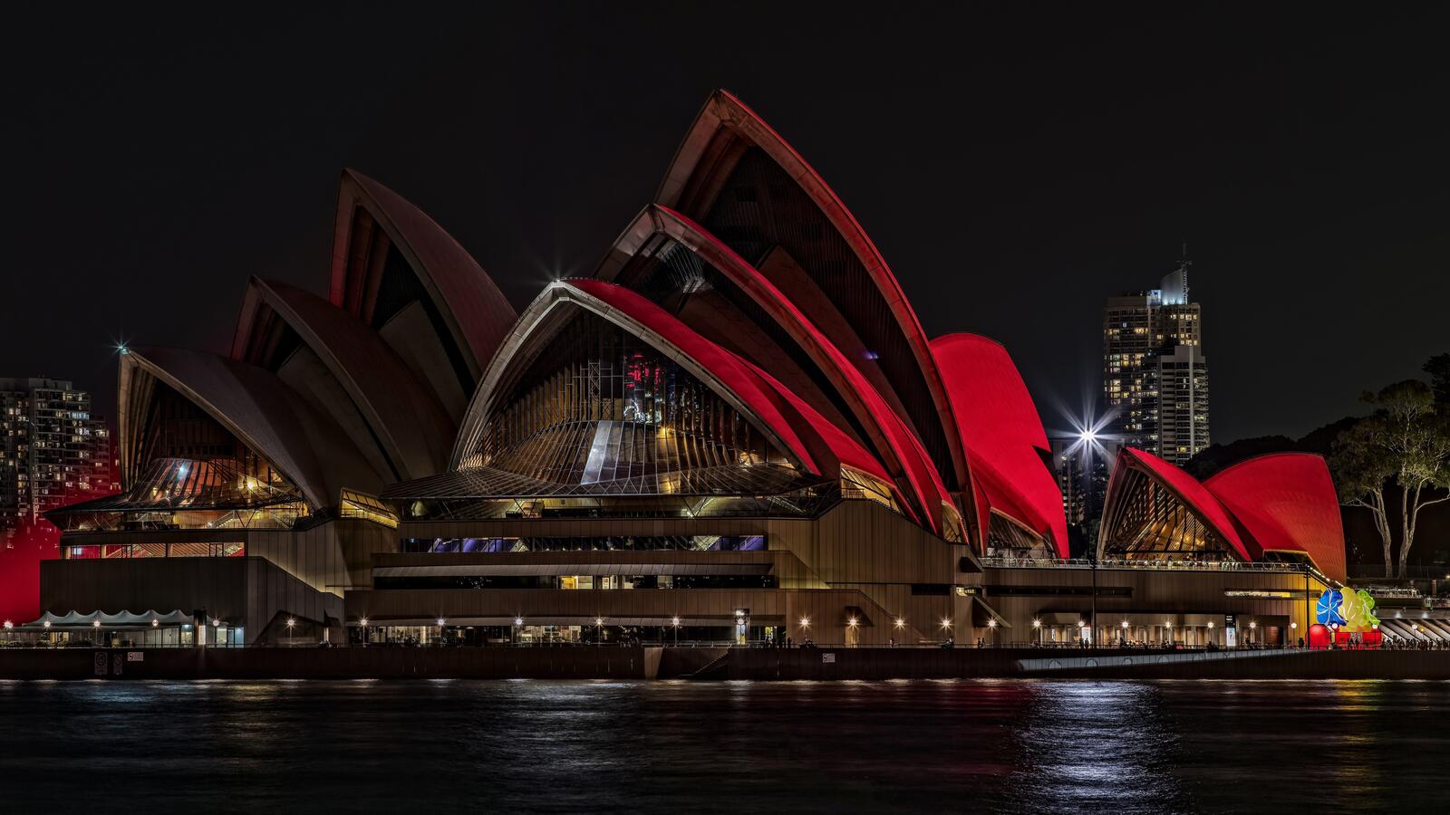 Обои Австралия Сидней оперный театр на рабочий стол