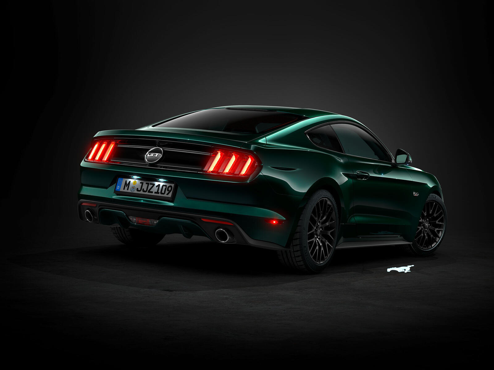 Wallpapers Ford Mustang Ford rear end on the desktop