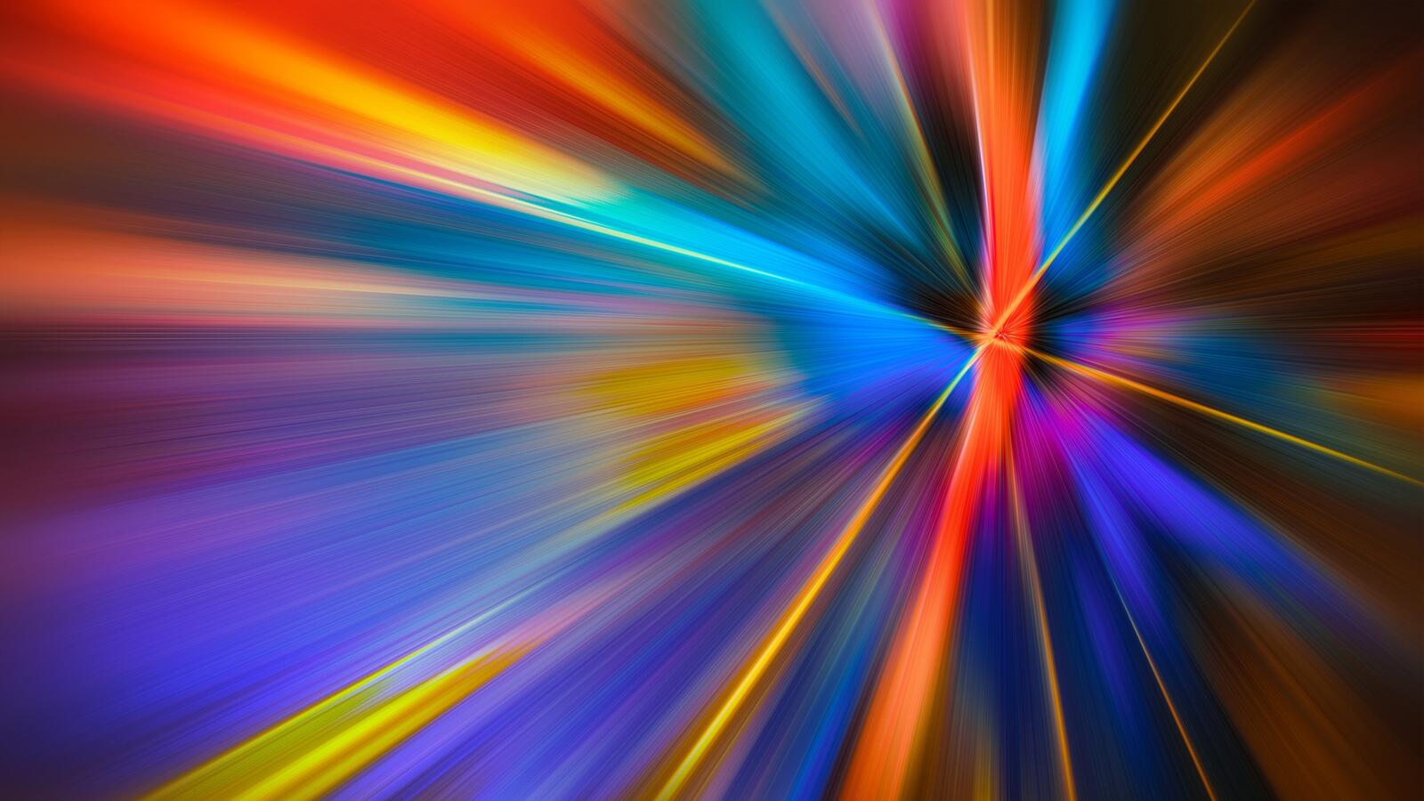 Wallpapers abstraction colorful lines infinity on the desktop