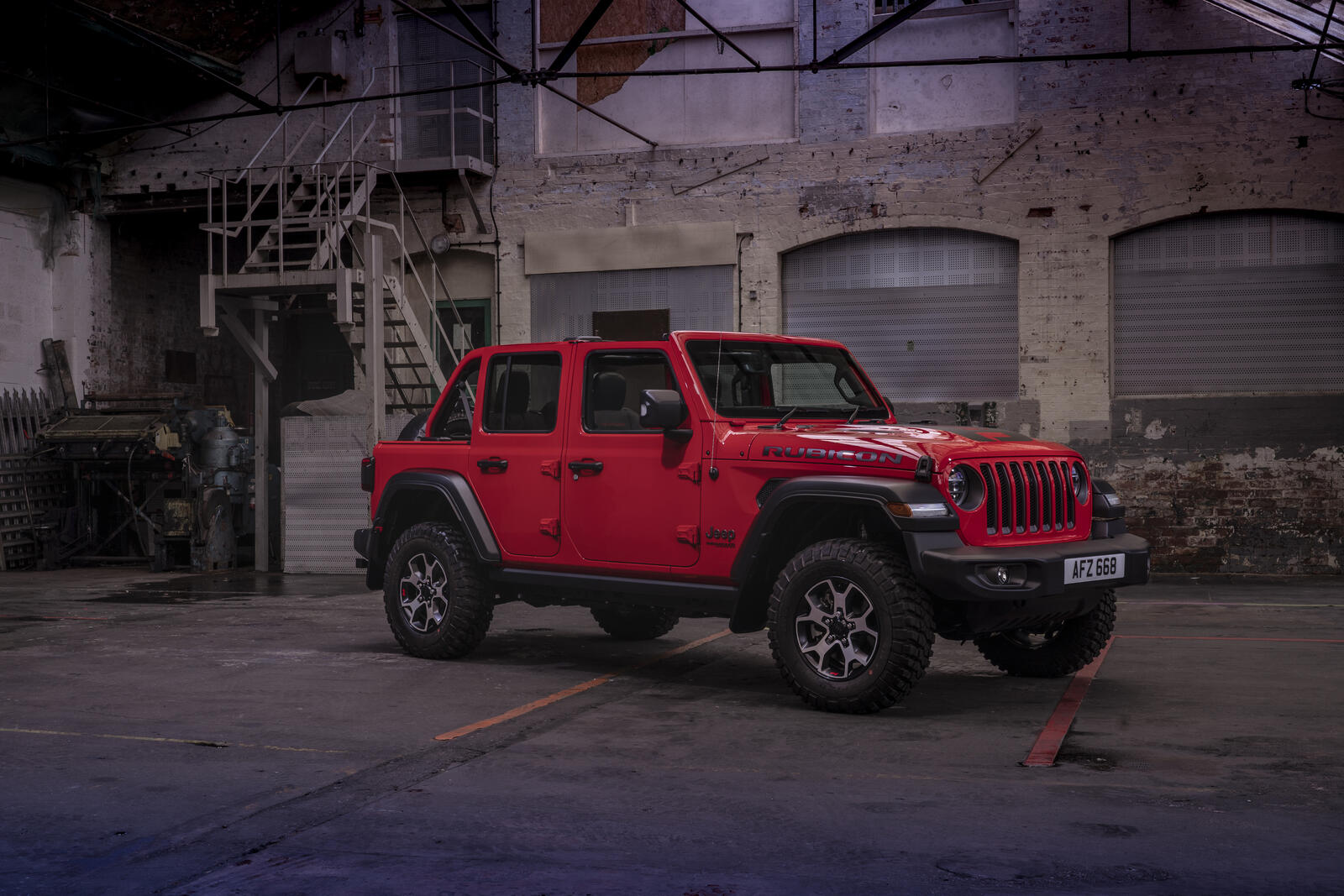 Wallpapers red metallic red cars jeep red on the desktop