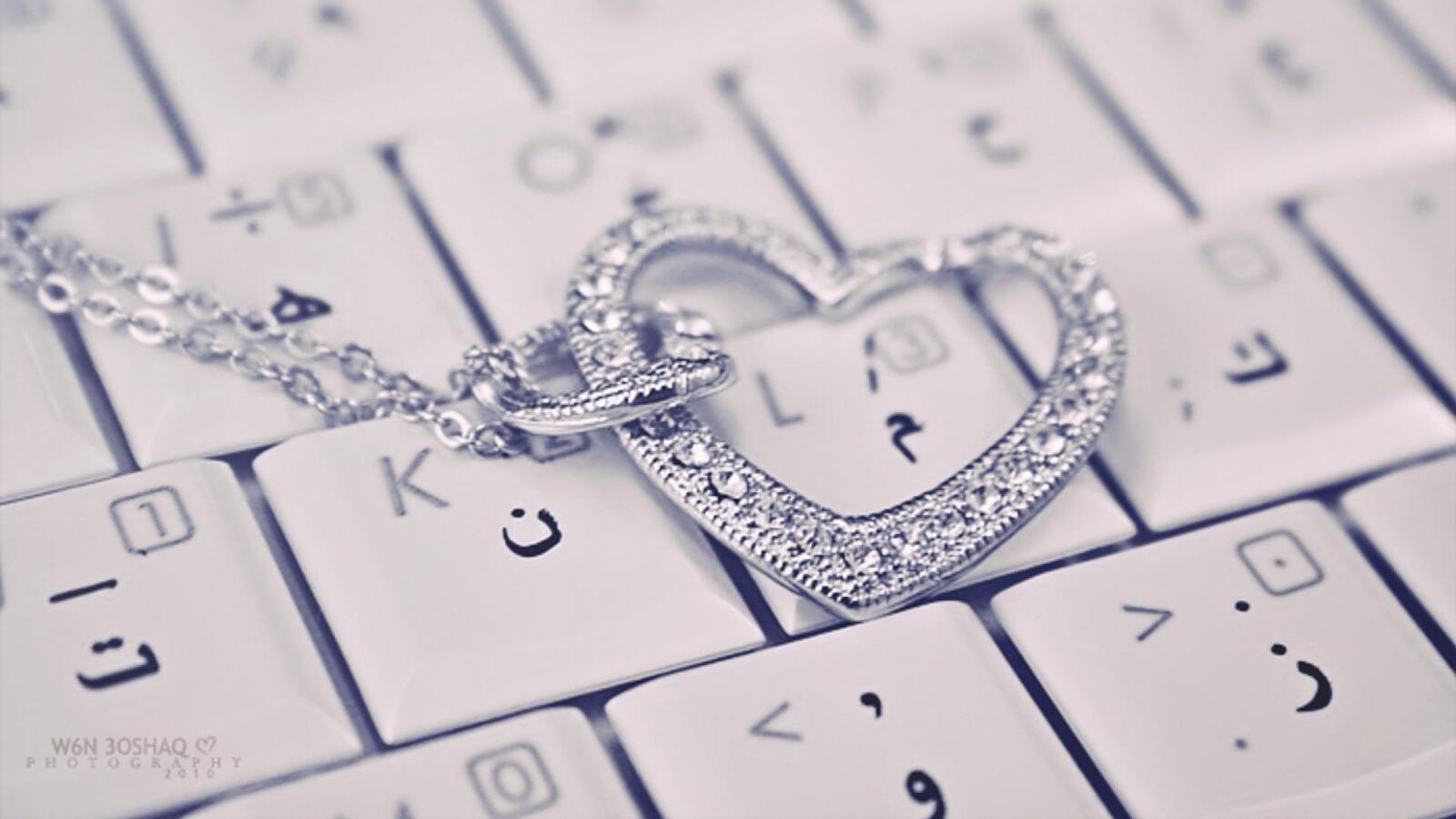Wallpapers decoration heart on the desktop