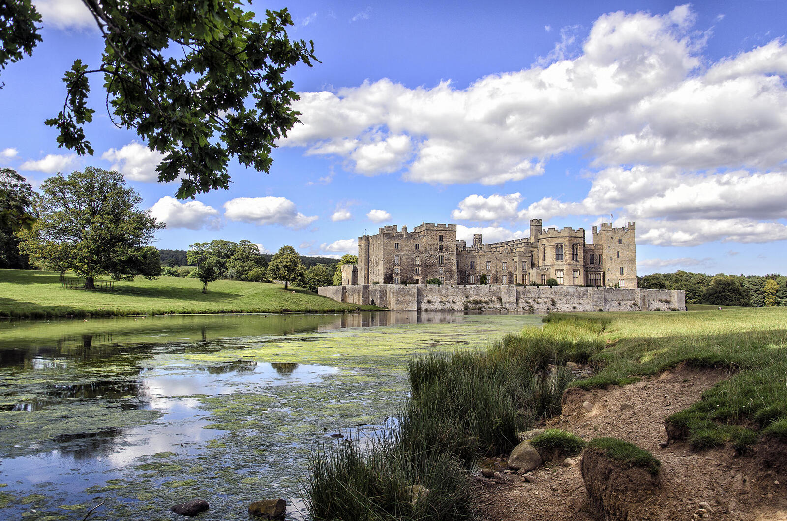 Wallpapers The Raby castle County Durham England on the desktop