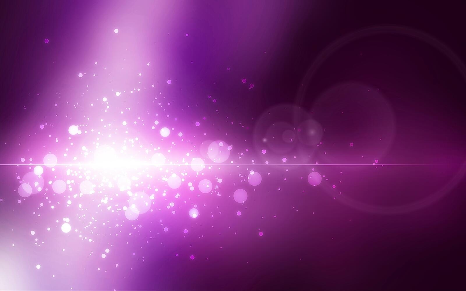 Wallpapers violet light glare on the desktop