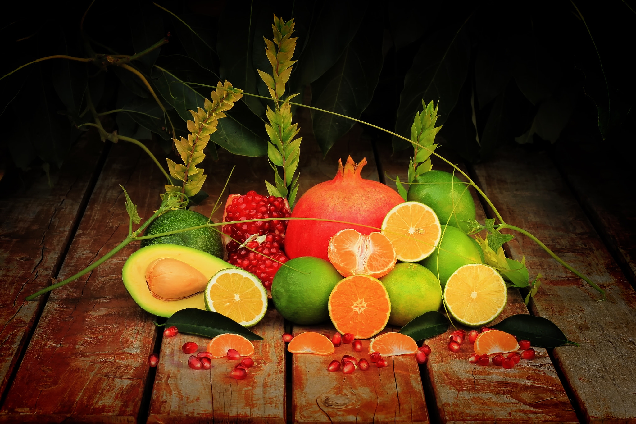 Фото бесплатно фрукты, цитрусы, мандарин