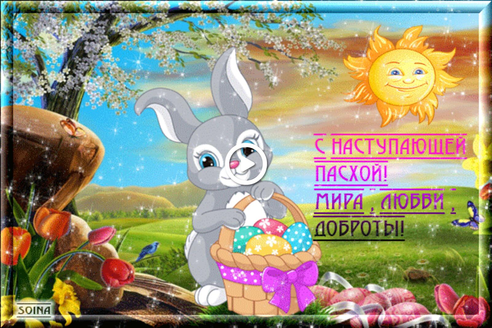 happy easter easter cards hare