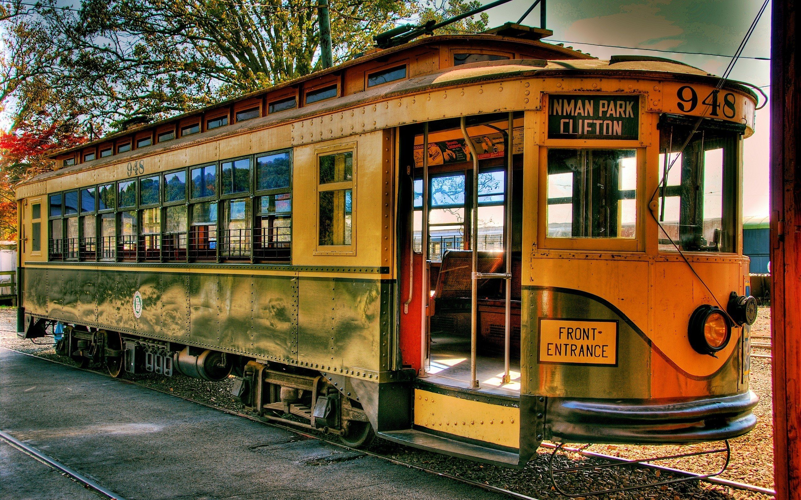 Фото бесплатно винтаж, трамвай, поезд