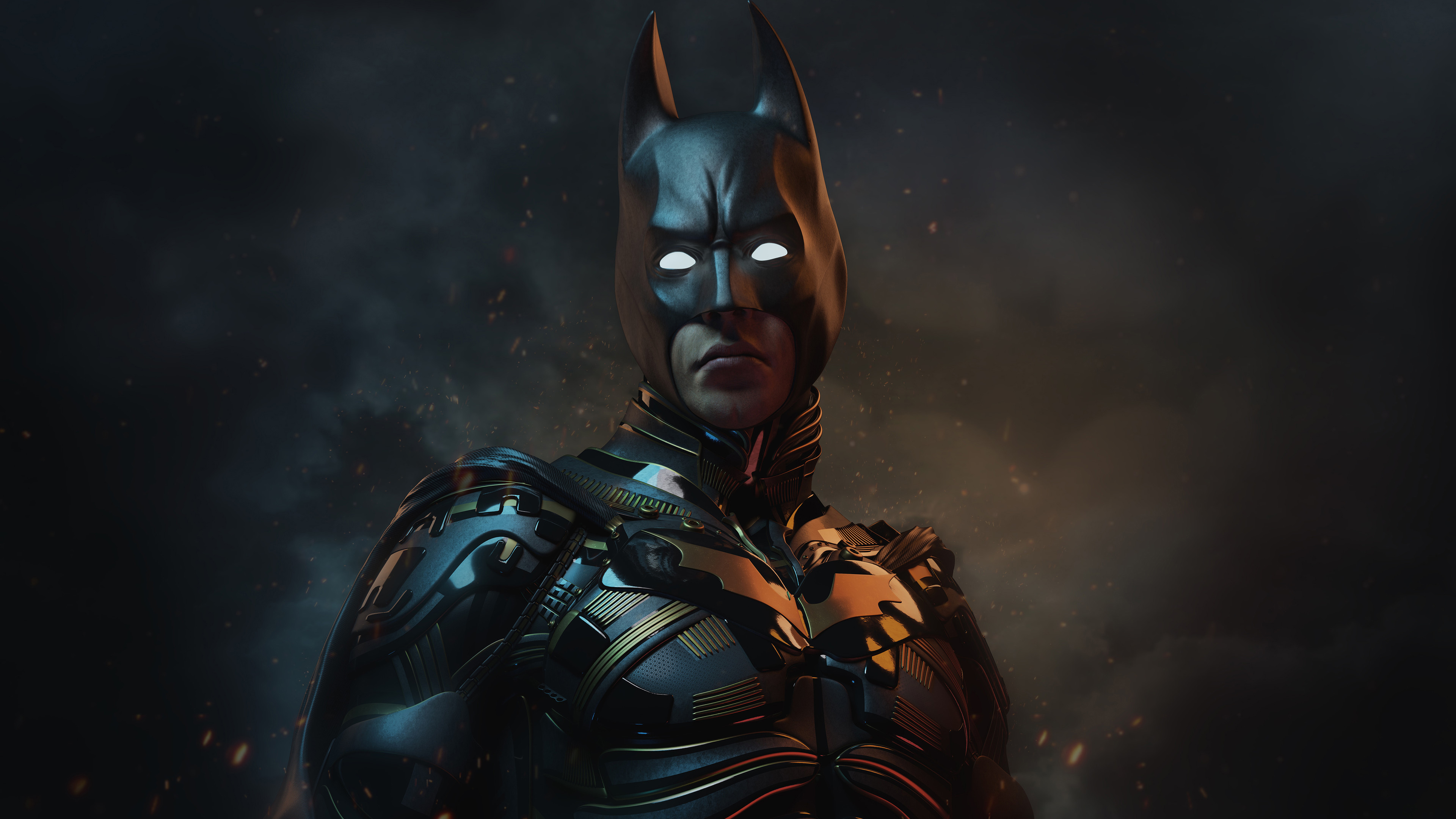 Photo free Batman, superheroes, black background