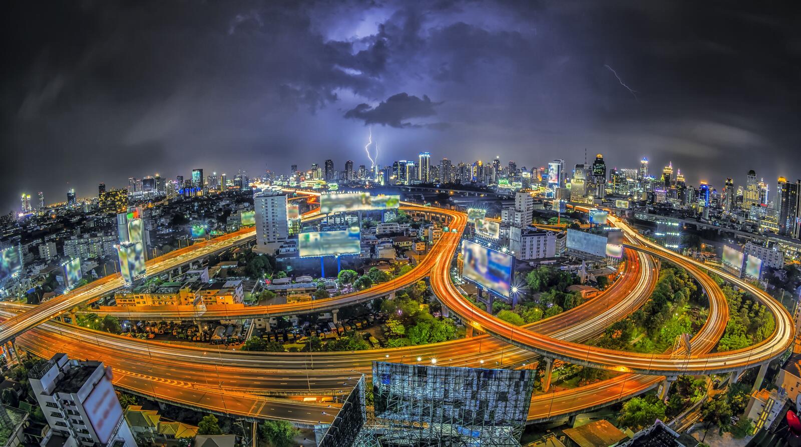 Обои бангкок Таиланд городской пейзаж на рабочий стол