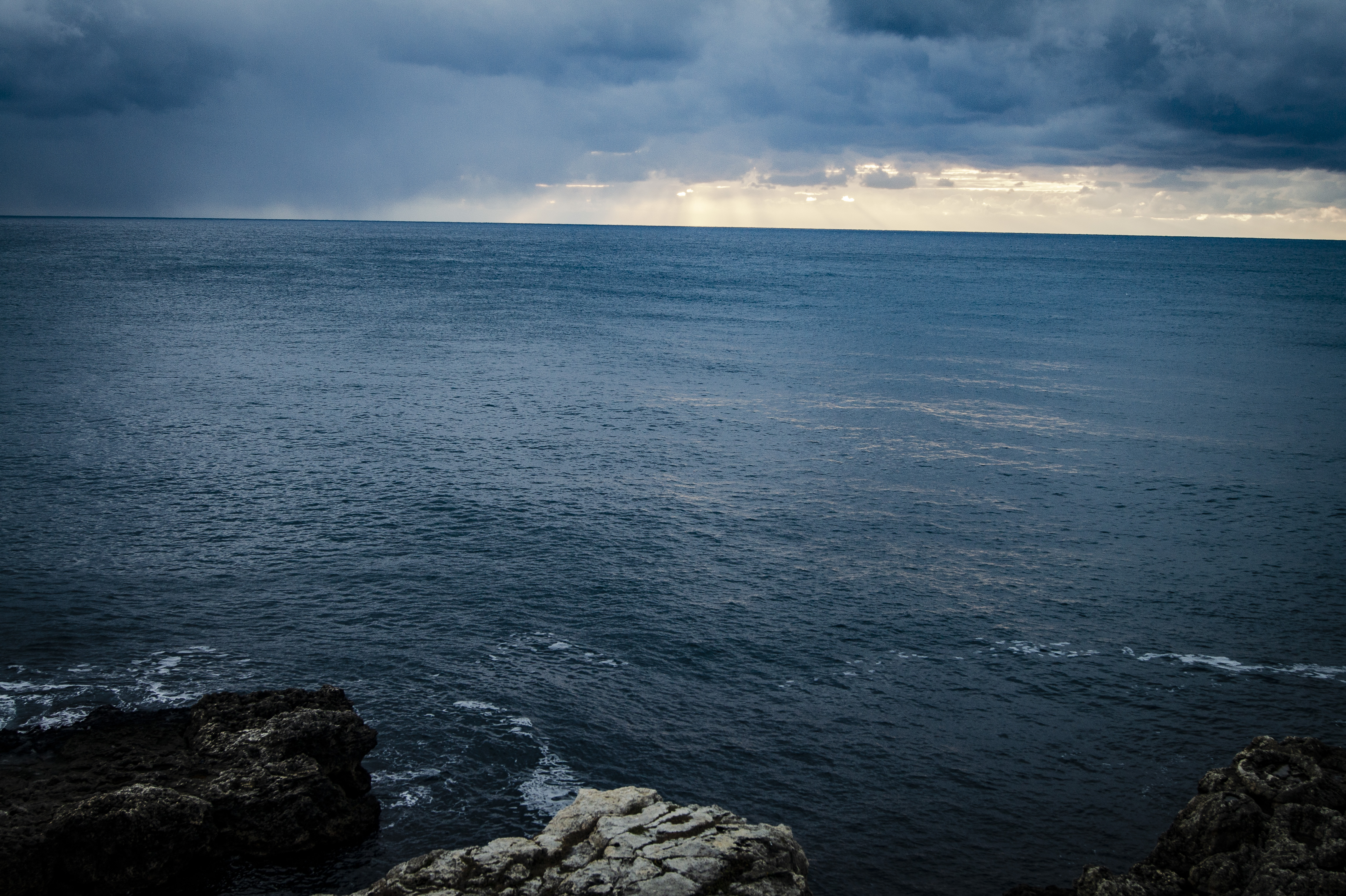 Free photo Sea.Sevastopol. 35th coastal battery.View of the sea.