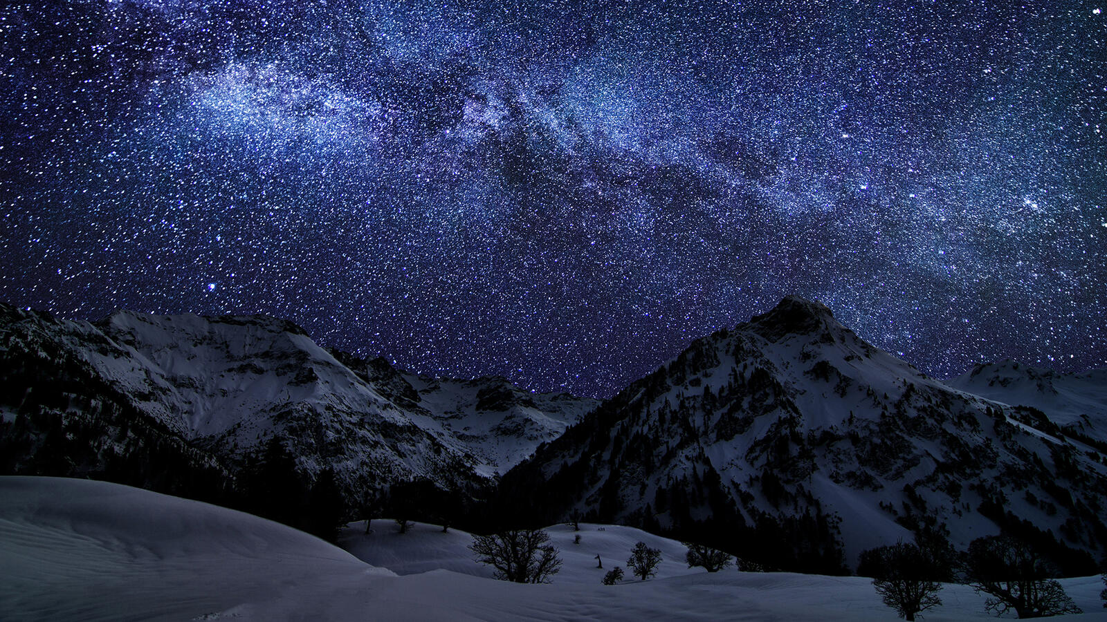 Бесплатное фото Зима в горах