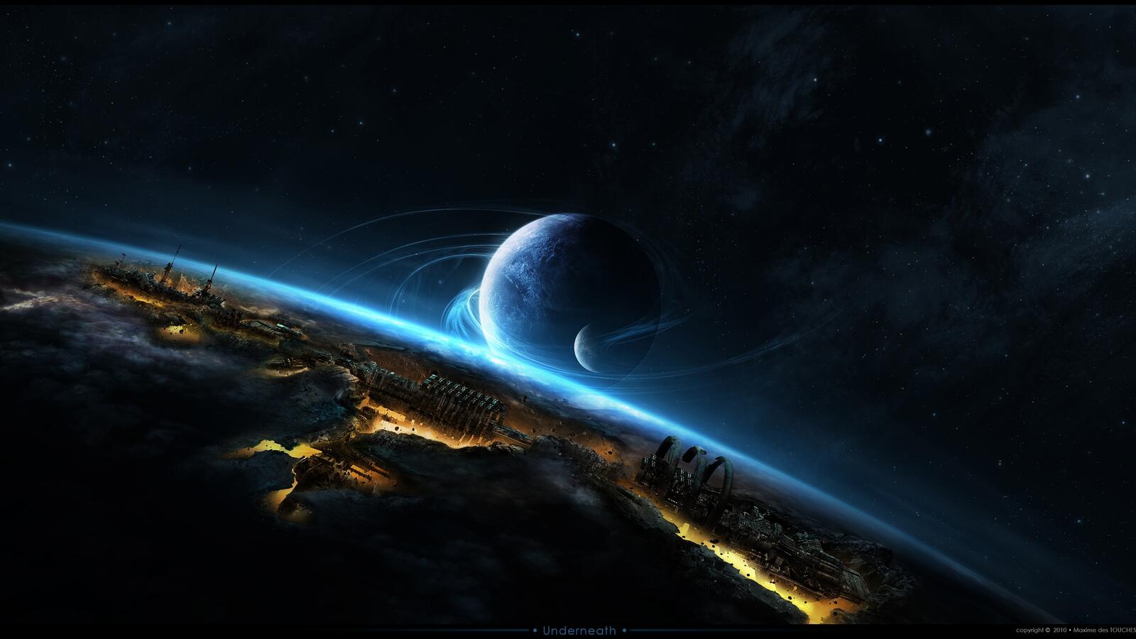 Wallpapers other worlds planets life on the desktop