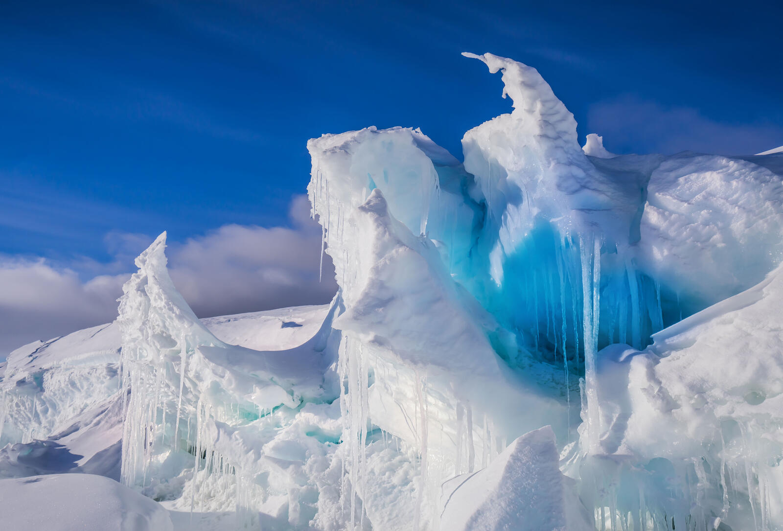 Обои Антарктида ледник снег на рабочий стол