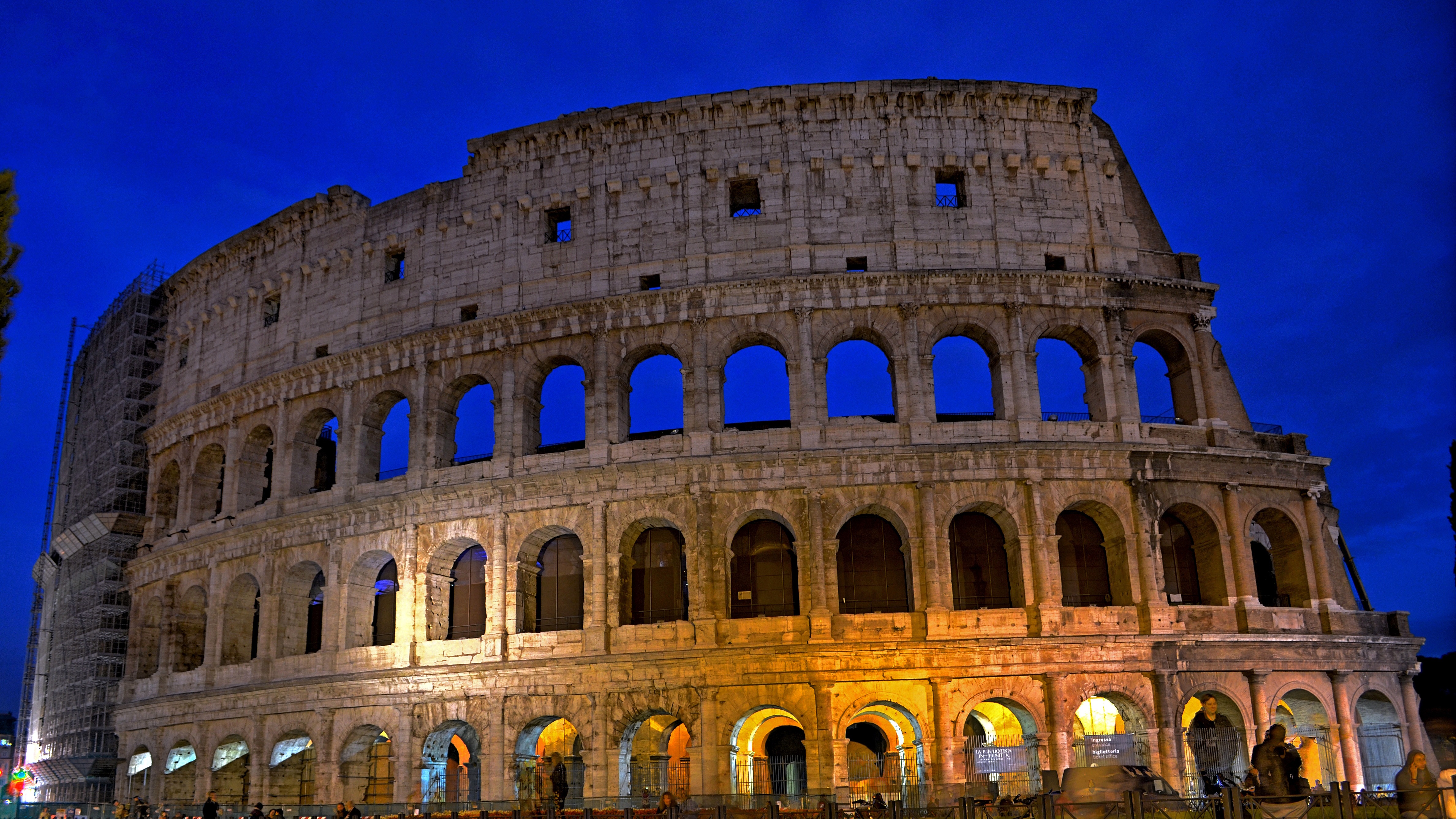 Wallpapers night Rome ancient history on the desktop