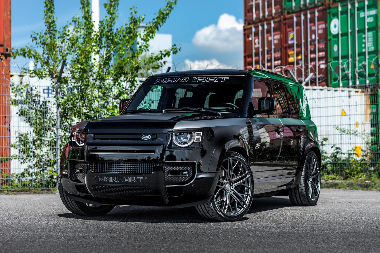 Wallpapers car tuning Land Rover on the desktop