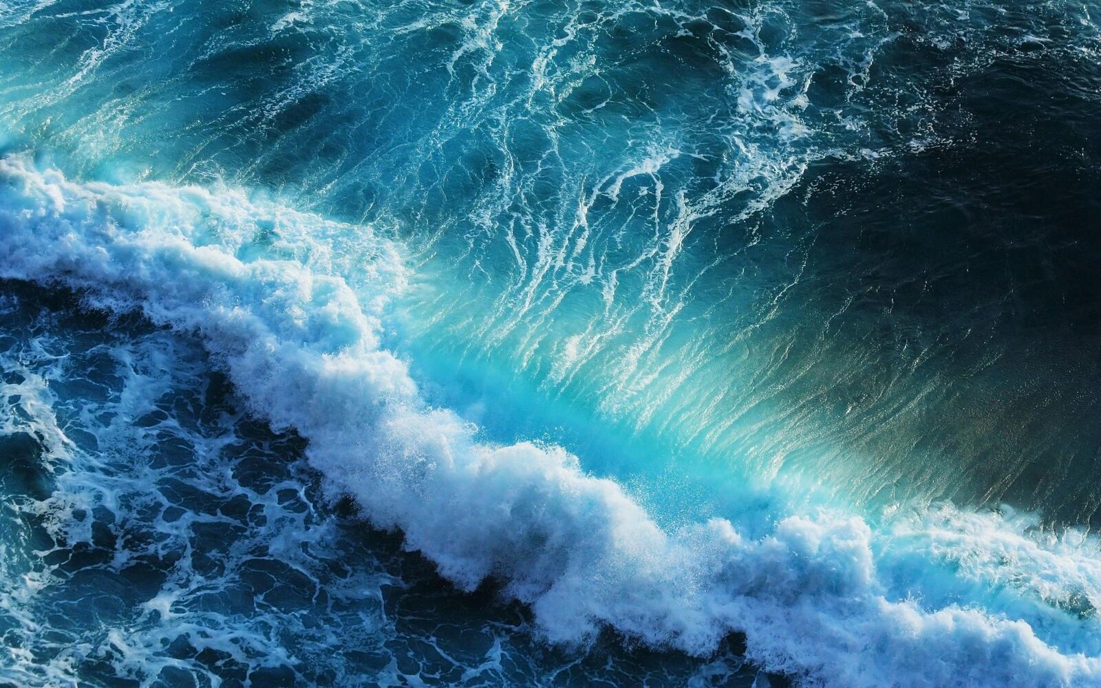 Wallpapers ocean waves ripples on the desktop