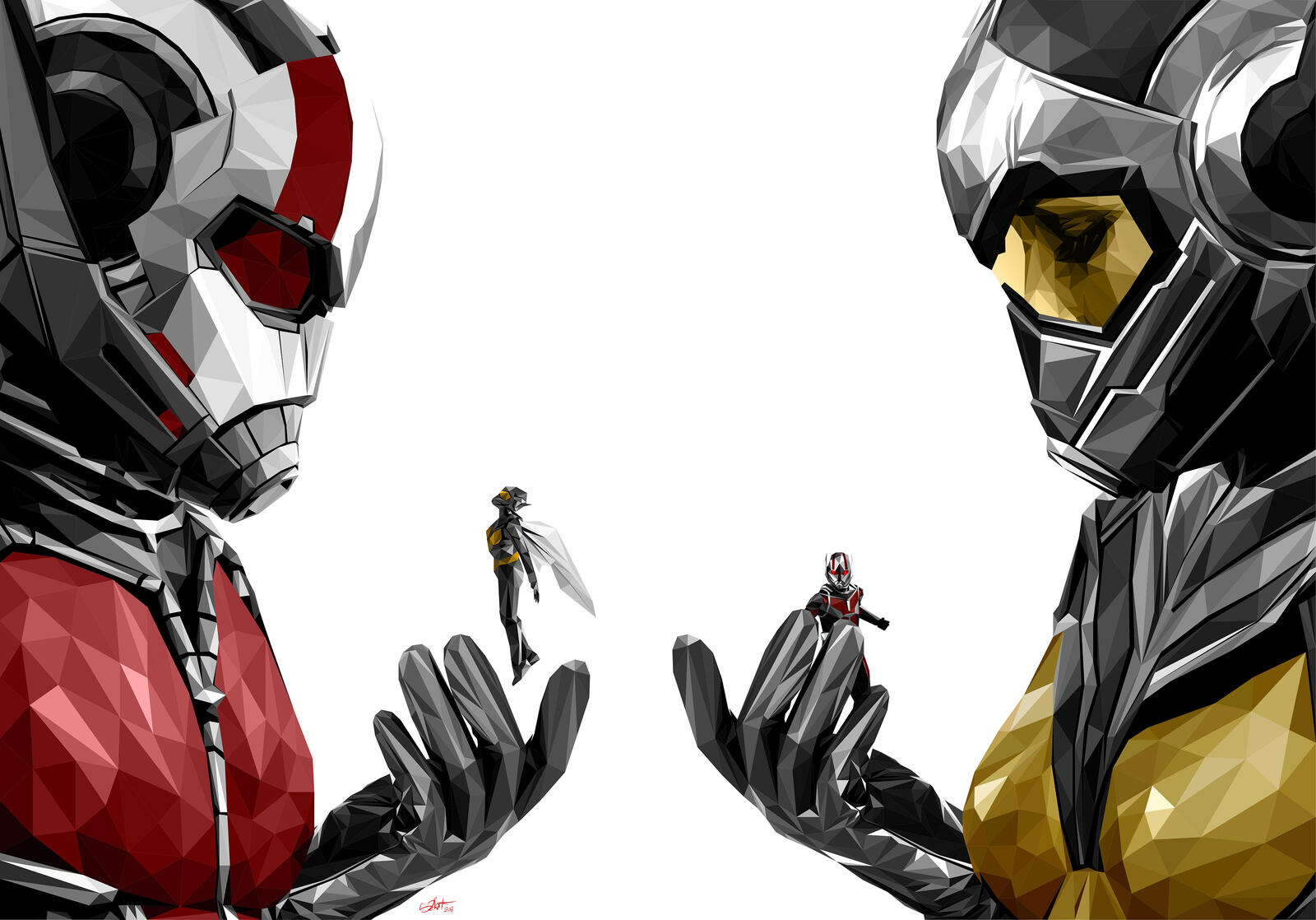 Wallpapers ant man and the wasp artist movies on the desktop