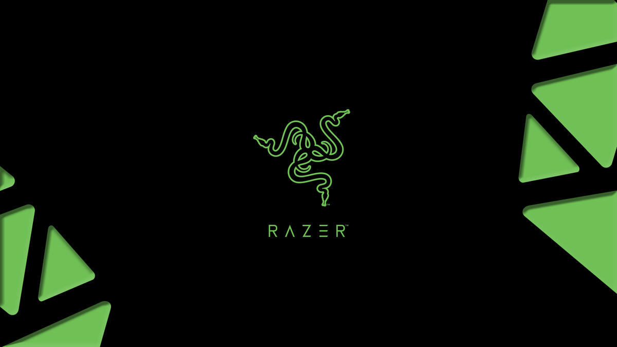 The razer company logo