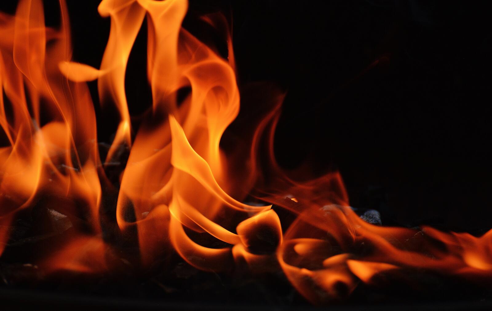 Wallpapers miscellaneous wood flames on the desktop