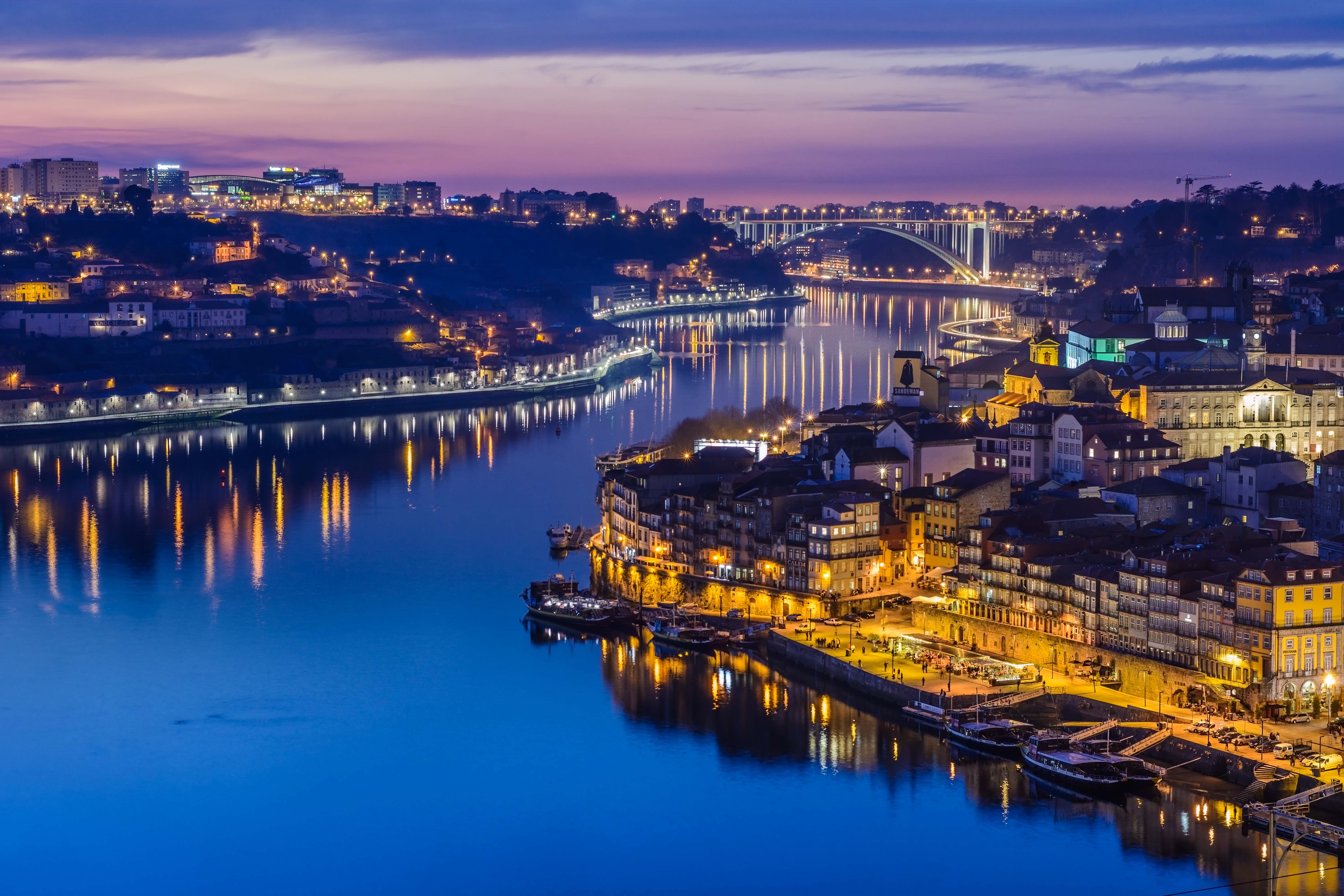 Обои Porto Portugalia город на рабочий стол