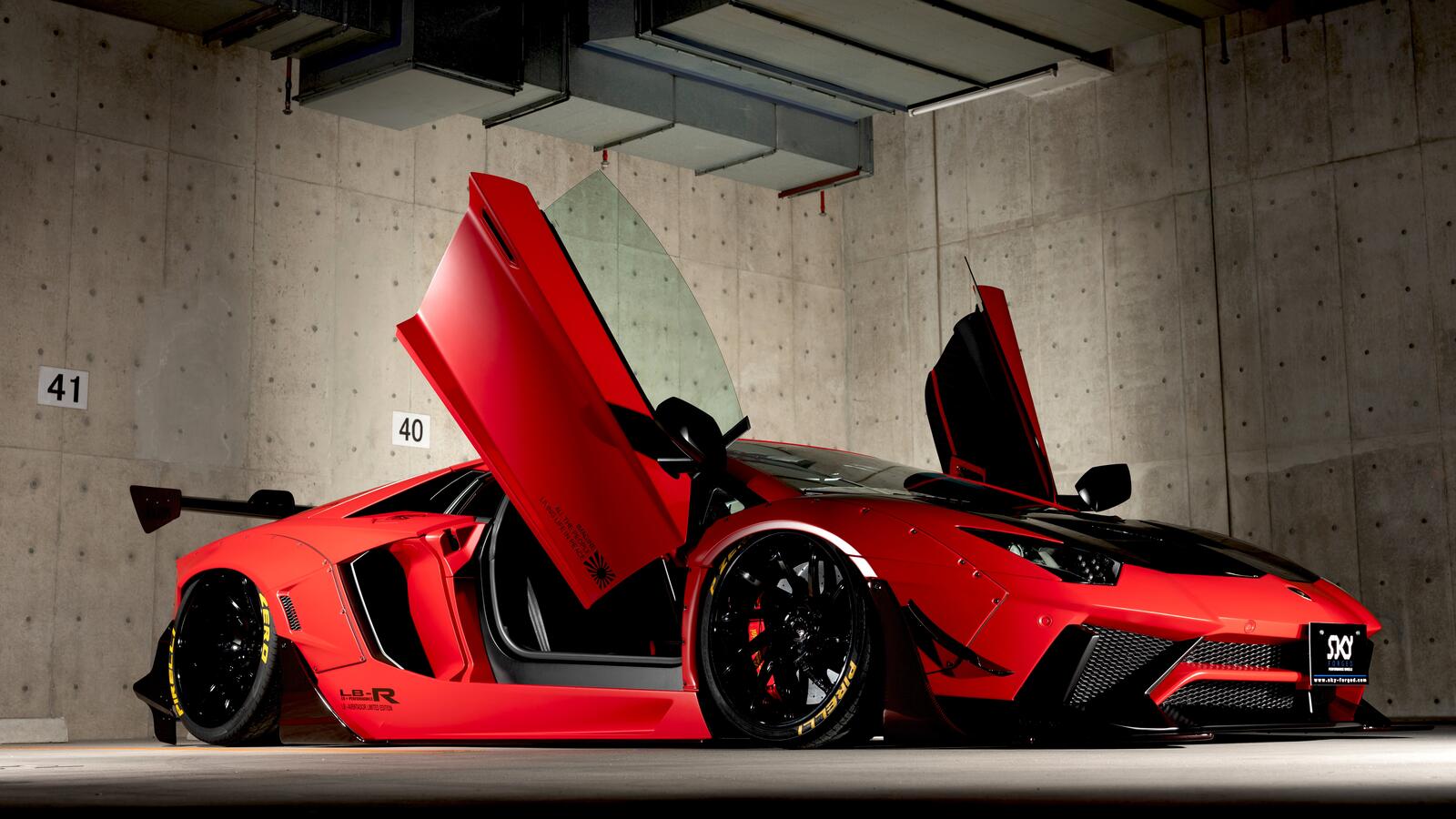 Wallpapers wallpaper lamborghini aventador limited edition cars side view on the desktop