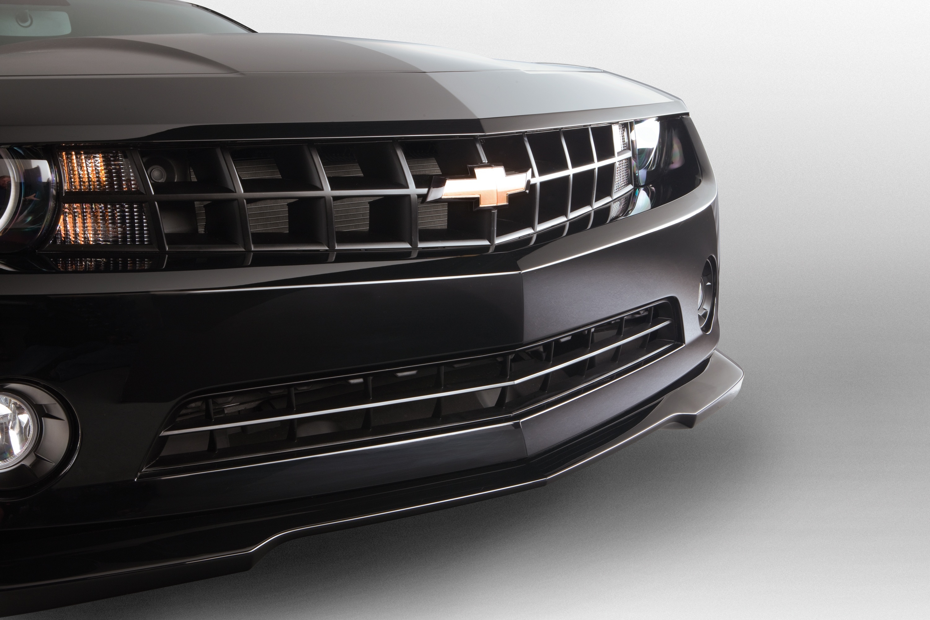 Wallpapers Chevrolet Camaro muscle cars headlights on the desktop