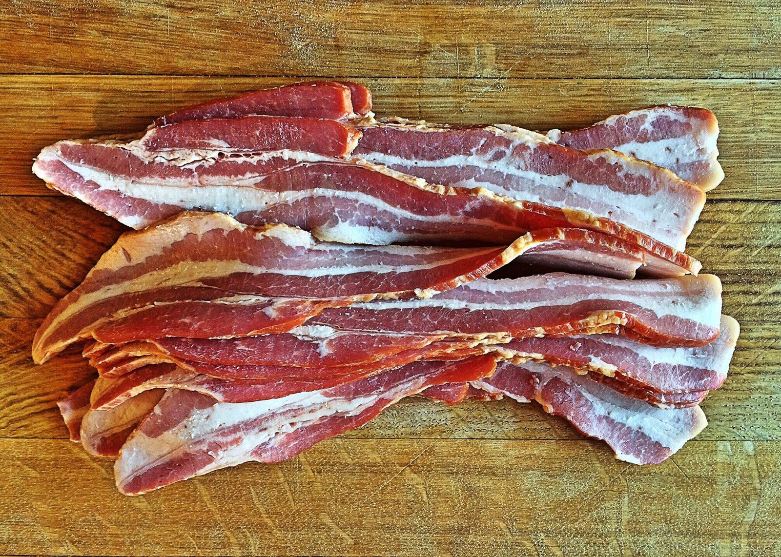 Wallpapers meat back bacon kitchen on the desktop