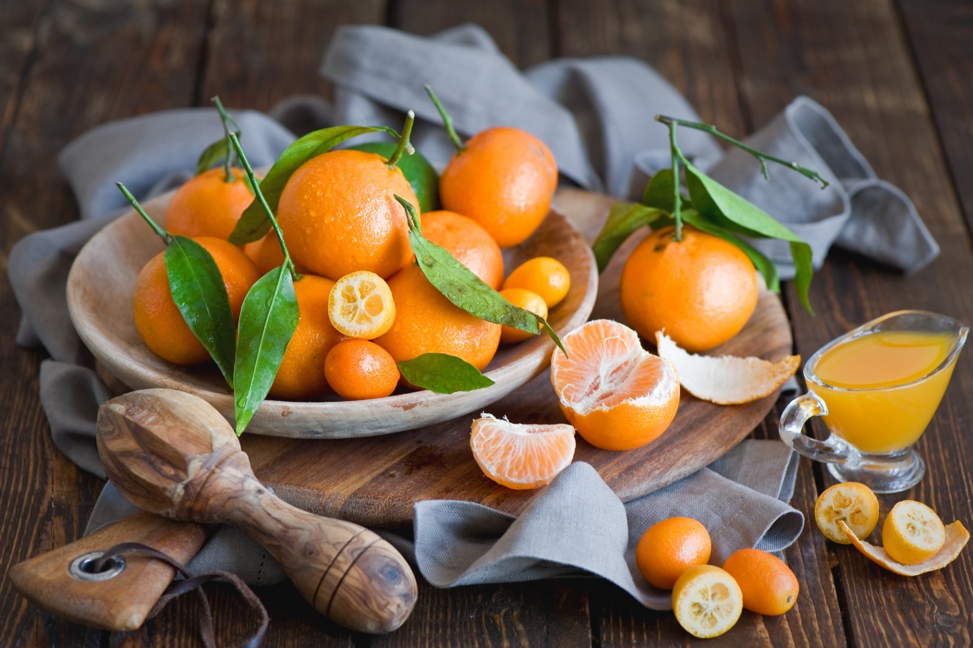 Photo free tangerines, food, fresh mandarins