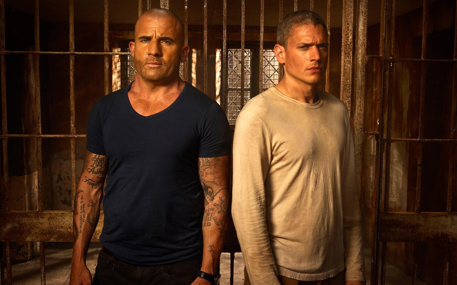 Wallpapers Dominic Purcell Wentworth Miller tv series on the desktop