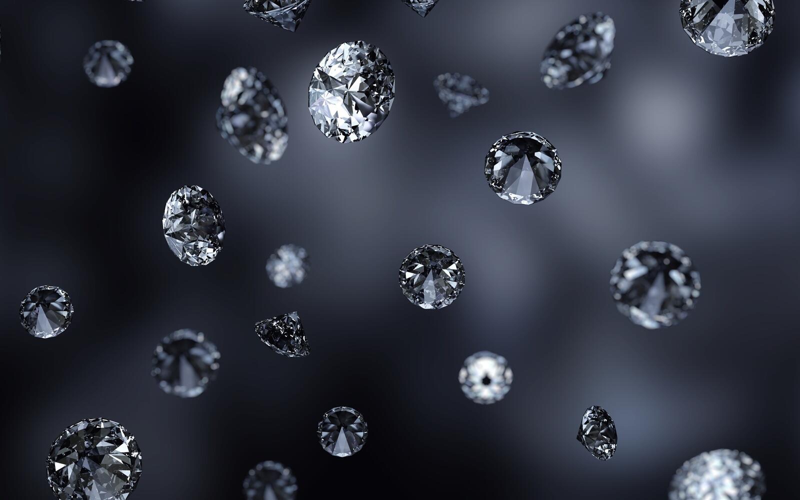 Wallpapers diamonds monochrome circle on the desktop