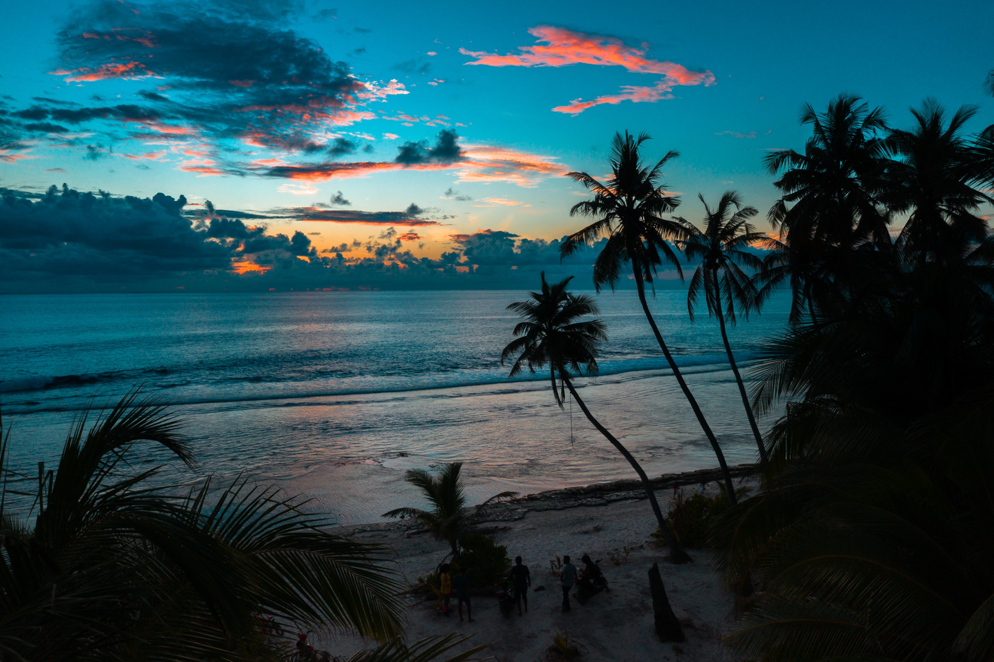 Фото бесплатно тропики, пляж, Восход смотреть