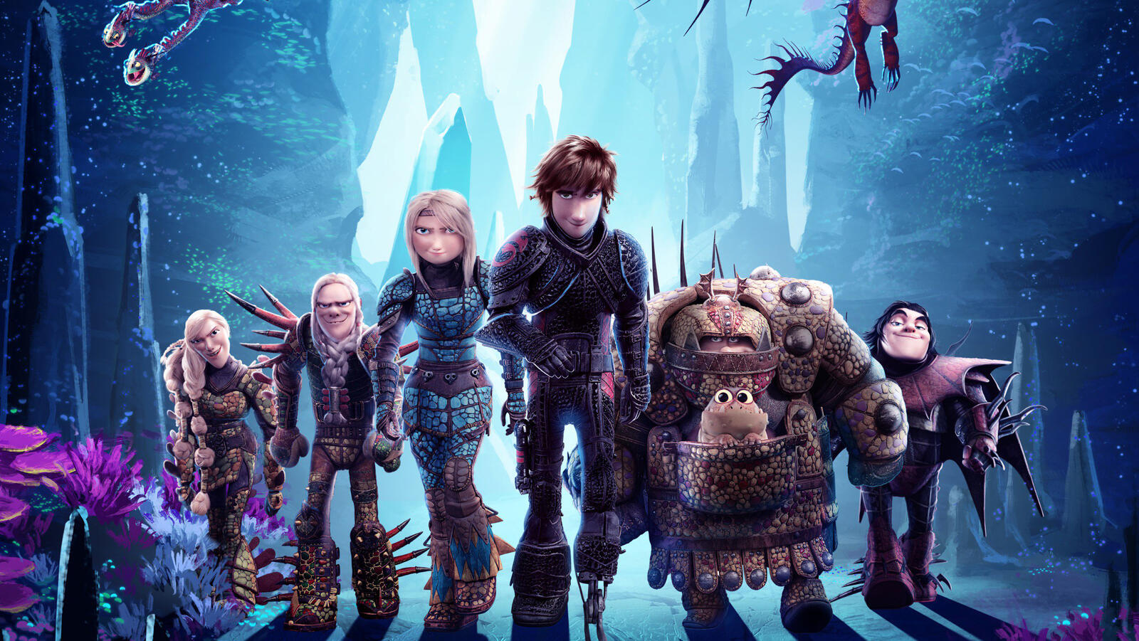 Wallpapers poster 2019 Movies how to train your dragon on the desktop