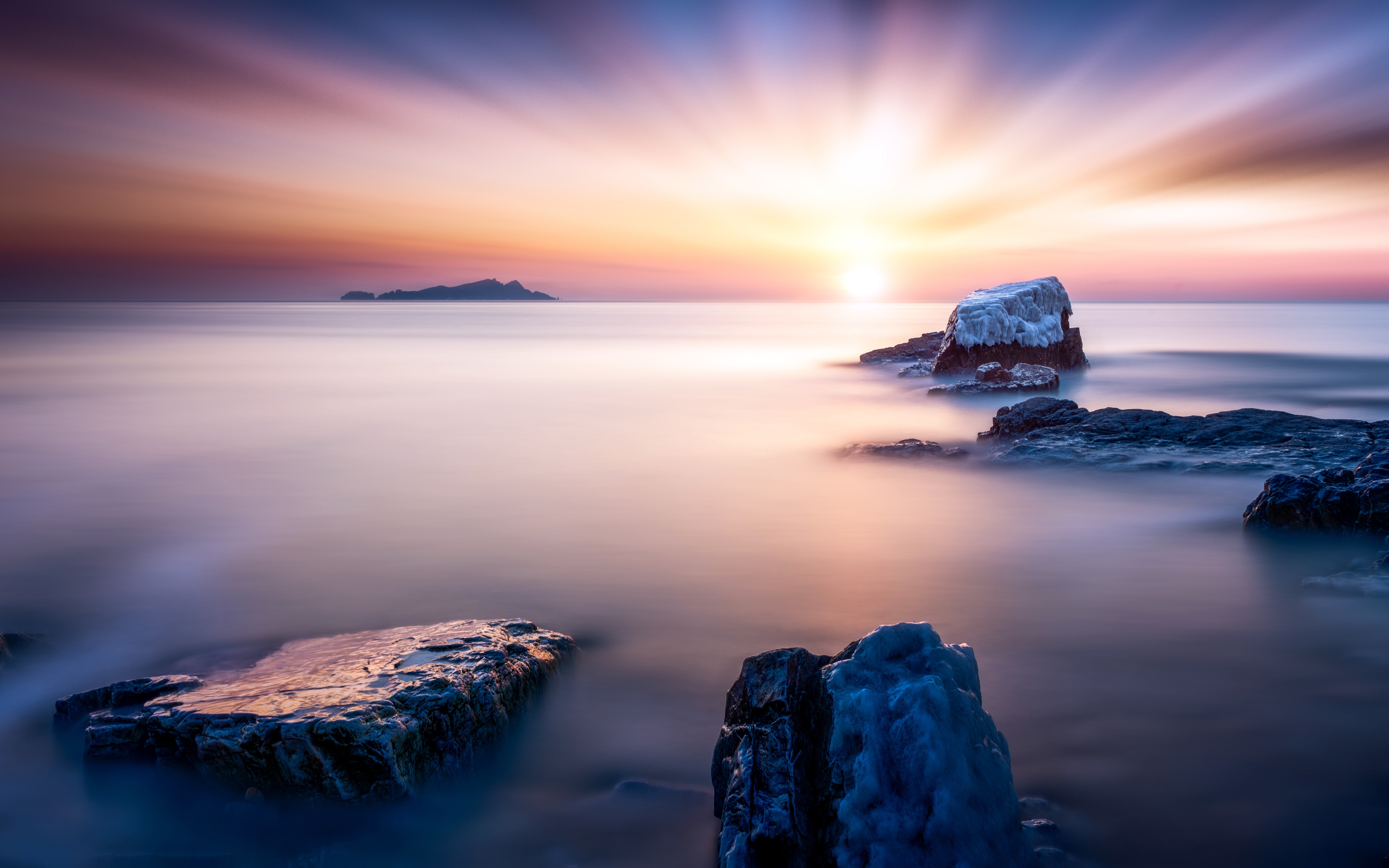 Фото бесплатно побережье обоев, восход солнца, скалы