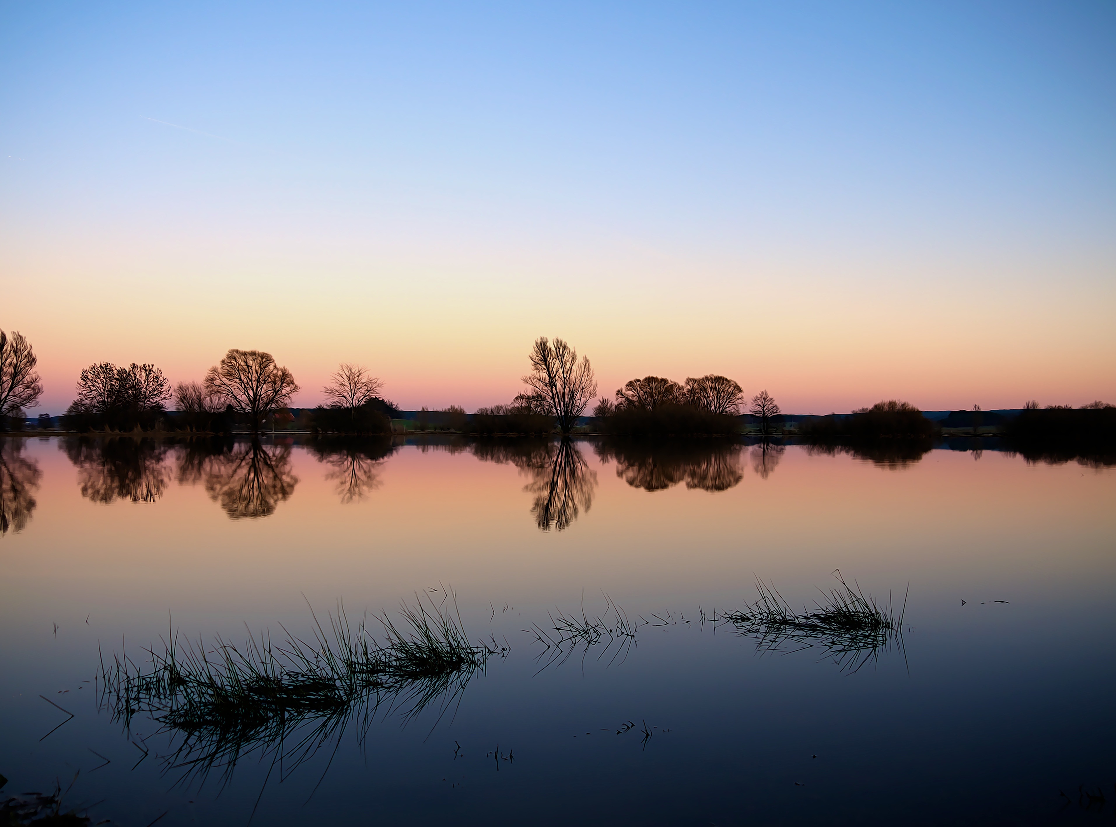 Фото бесплатно вечер, озеро, романтический