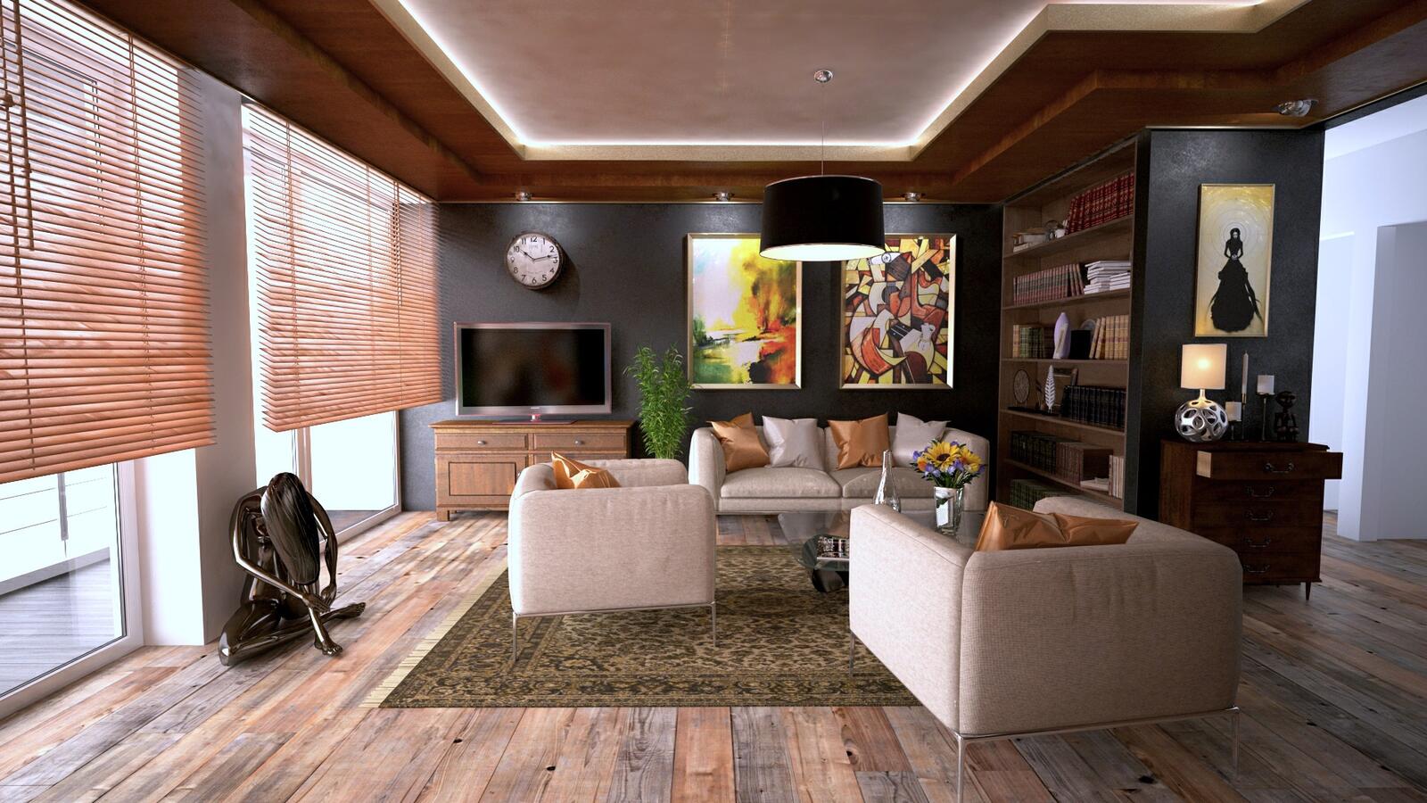 Wallpapers room suite living room on the desktop