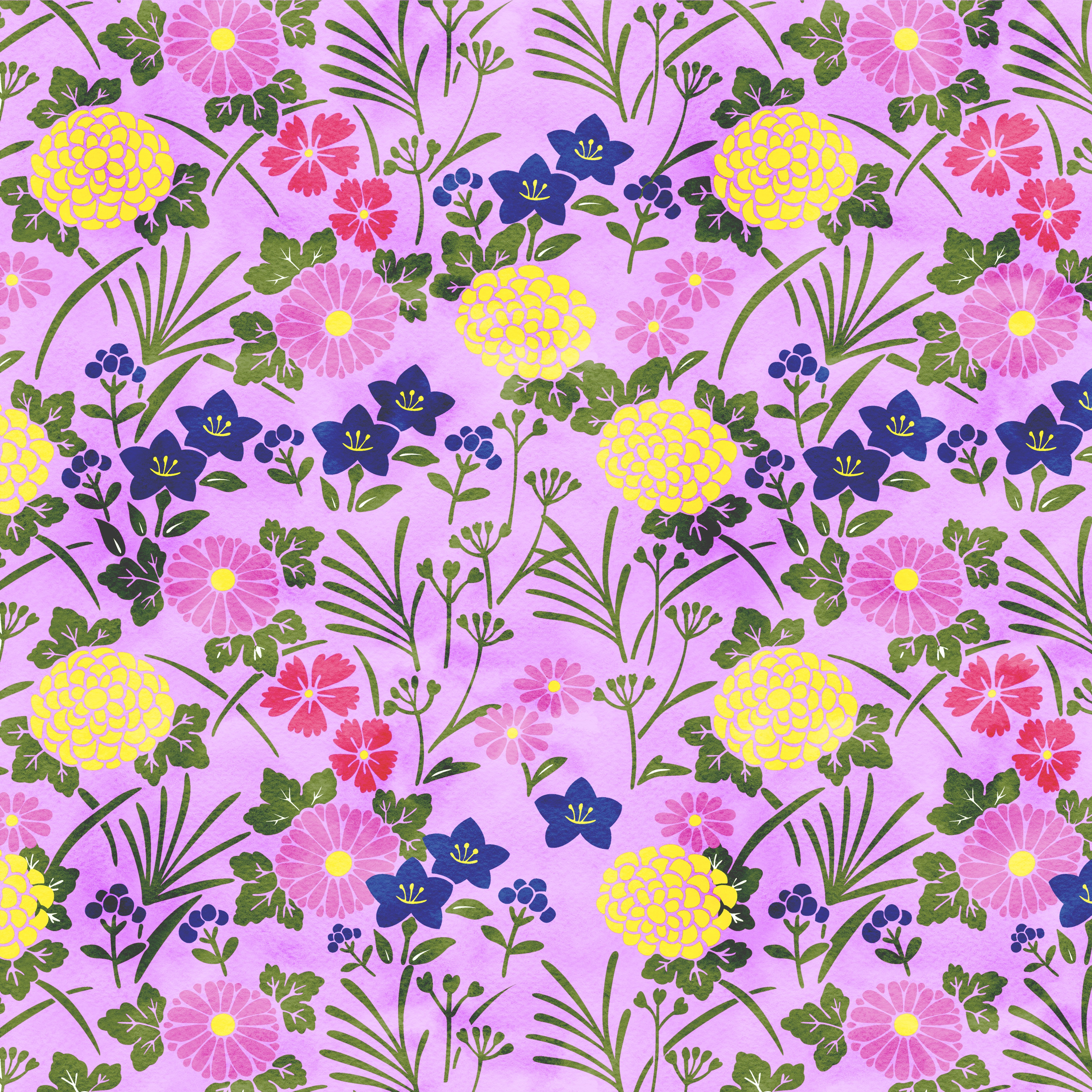 Wallpapers flowers texture flower painting art on the desktop