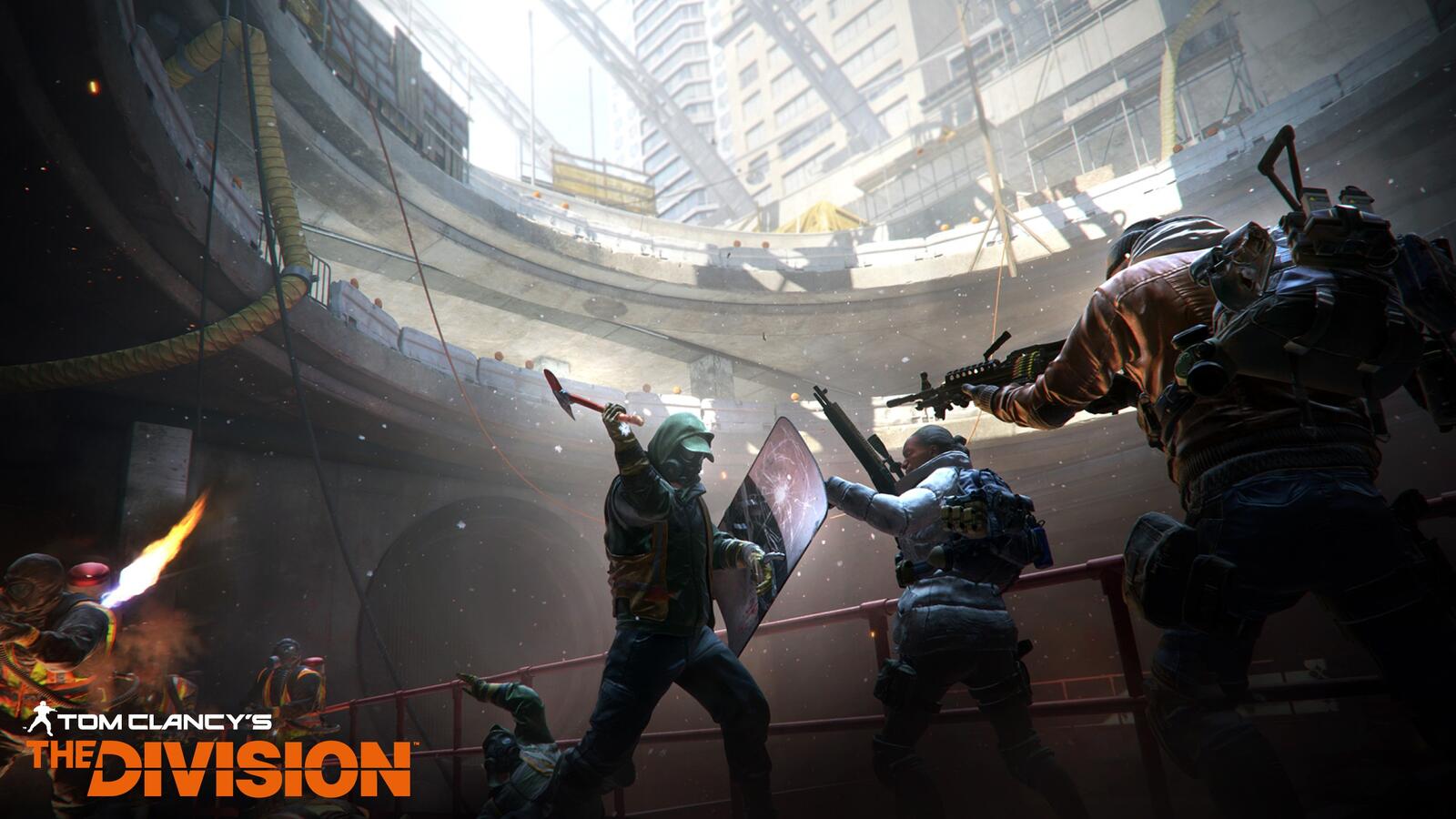 Wallpapers Tom Clancys The Division the battle games on the desktop