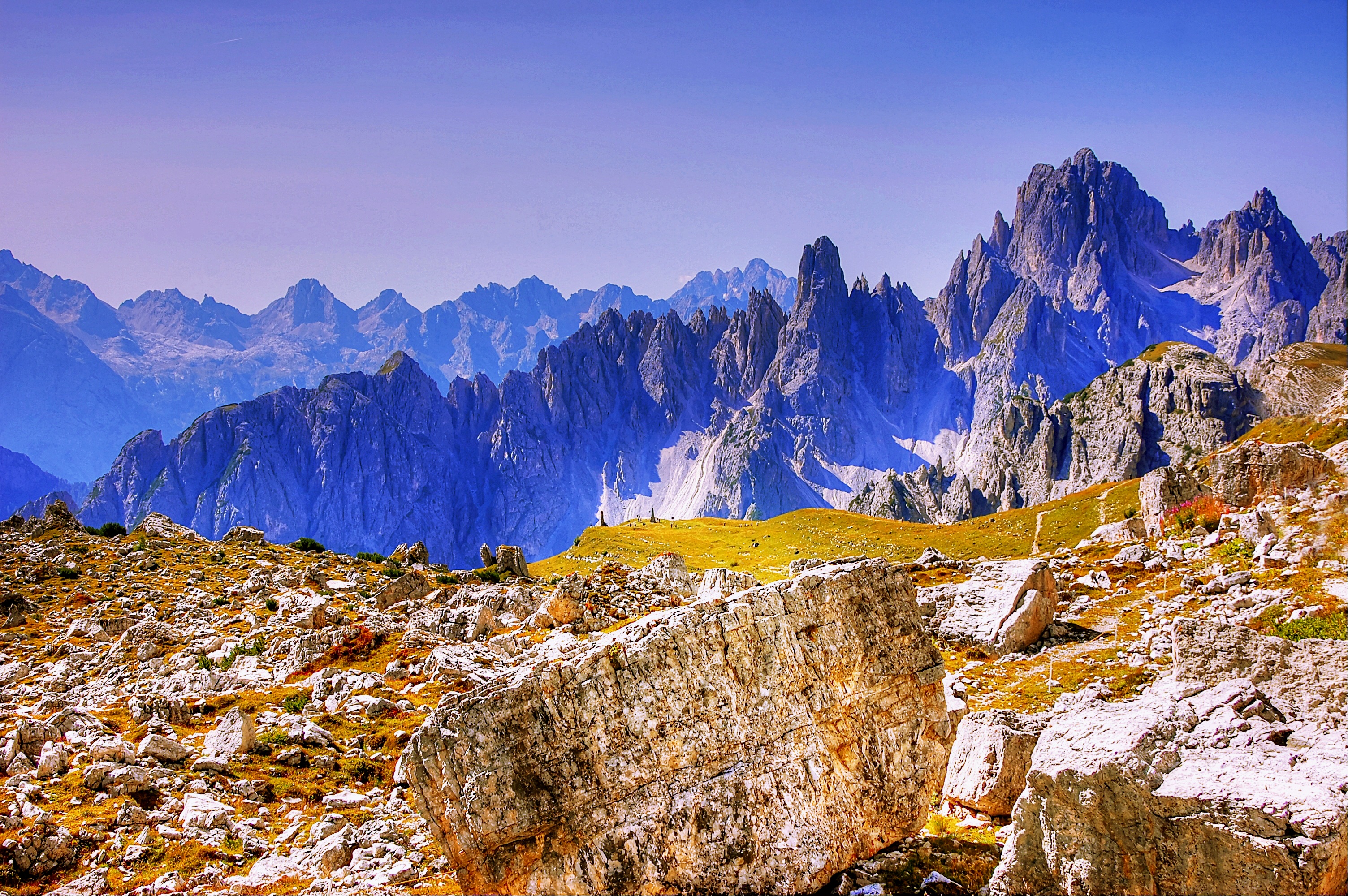 Wallpapers cadini Dolomites nature on the desktop