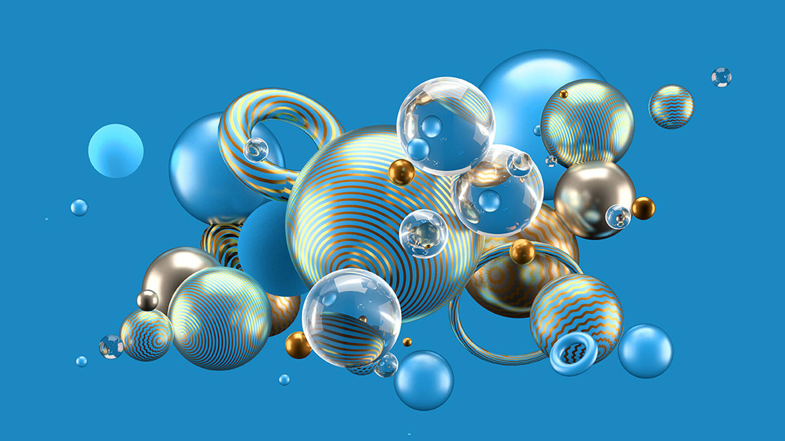 Wallpapers wallpaper bubbles circles glassry sphere on the desktop