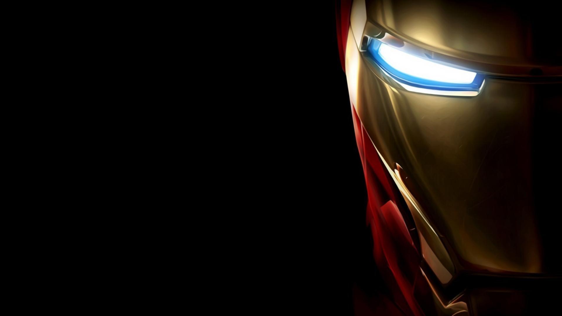 Free photo Half of Iron Man`s helmet.