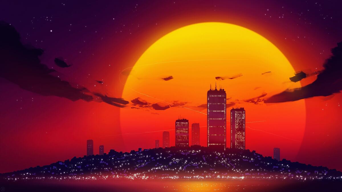 The city and the sun