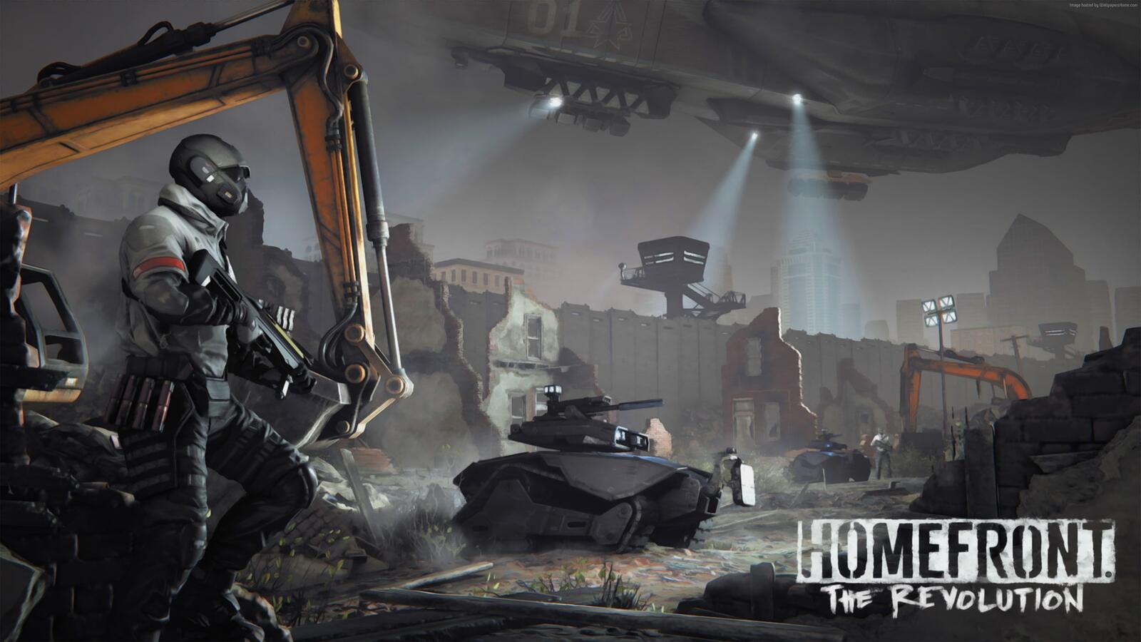 Wallpapers 2016 games homefront the revolution computer games on the desktop