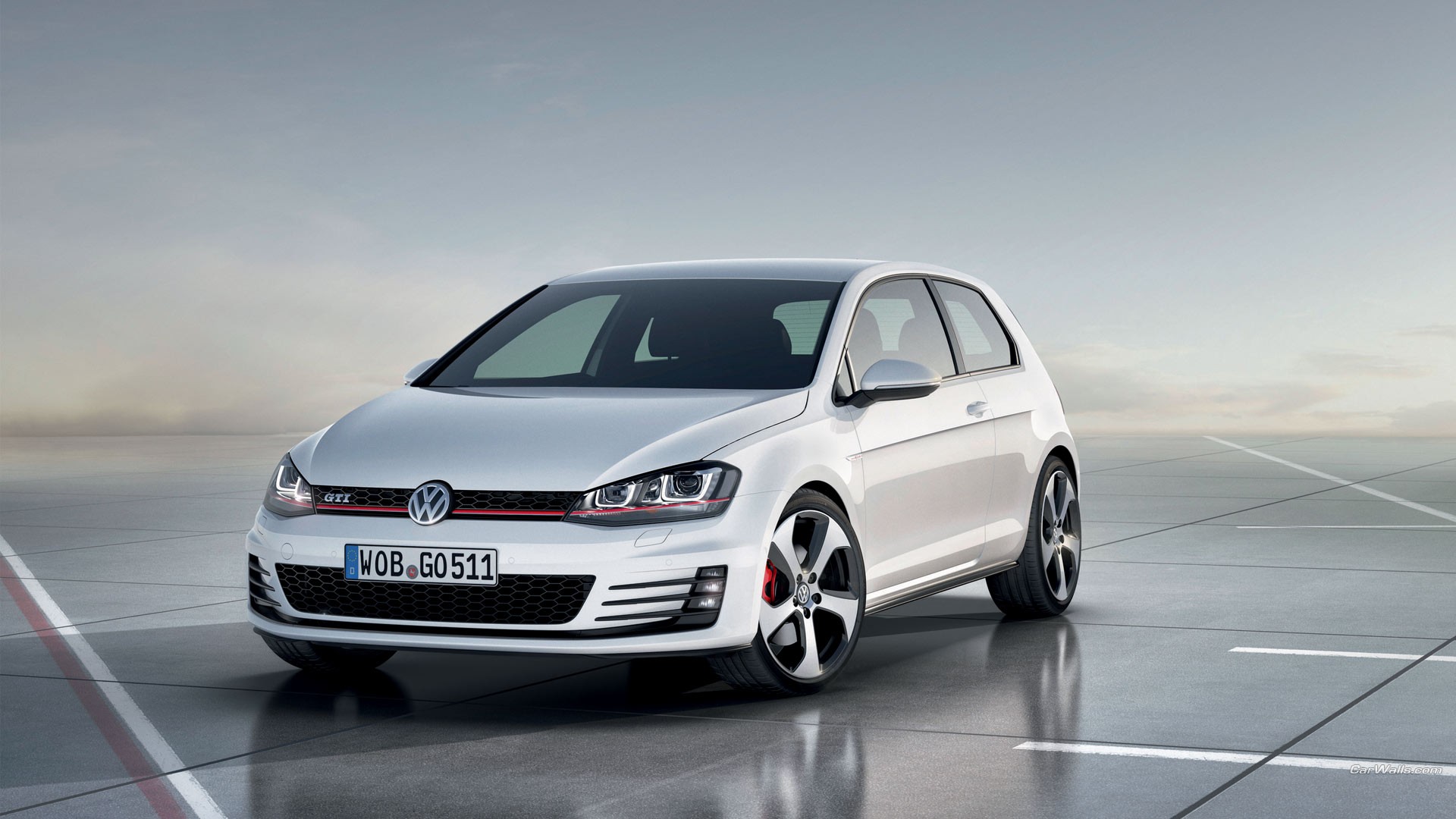 Фото бесплатно автомобиль, Volkswagen, vw golf gti
