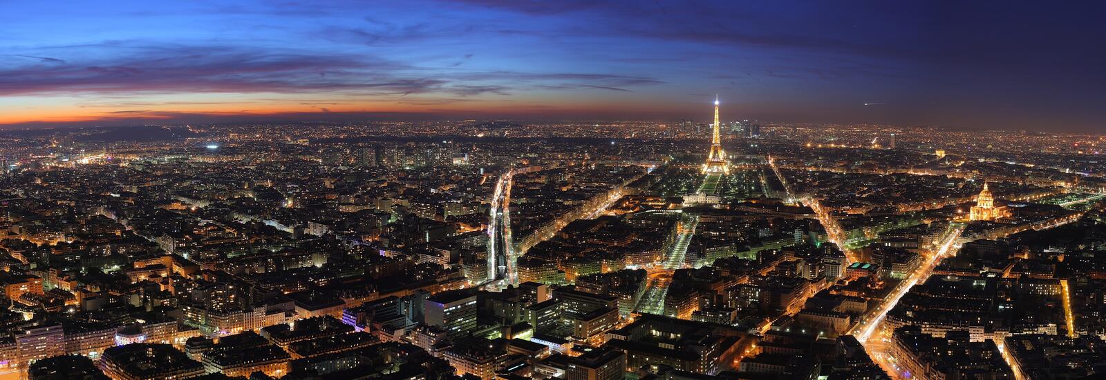 Обои Париж город здания на рабочий стол