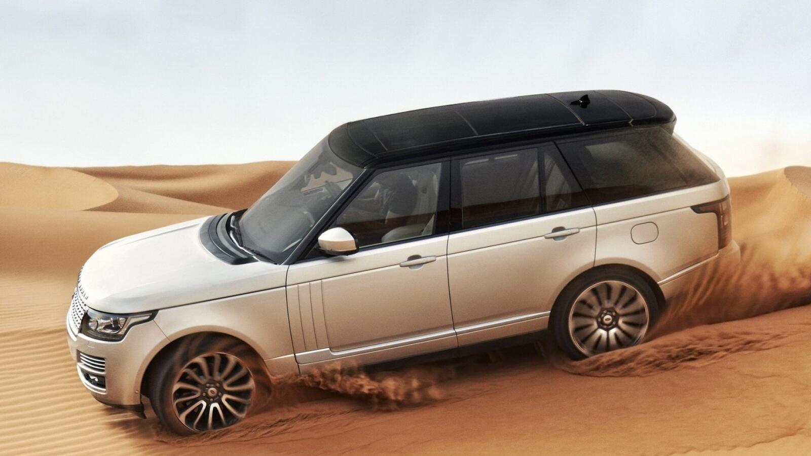 Wallpapers Land Rover cars sand on the desktop