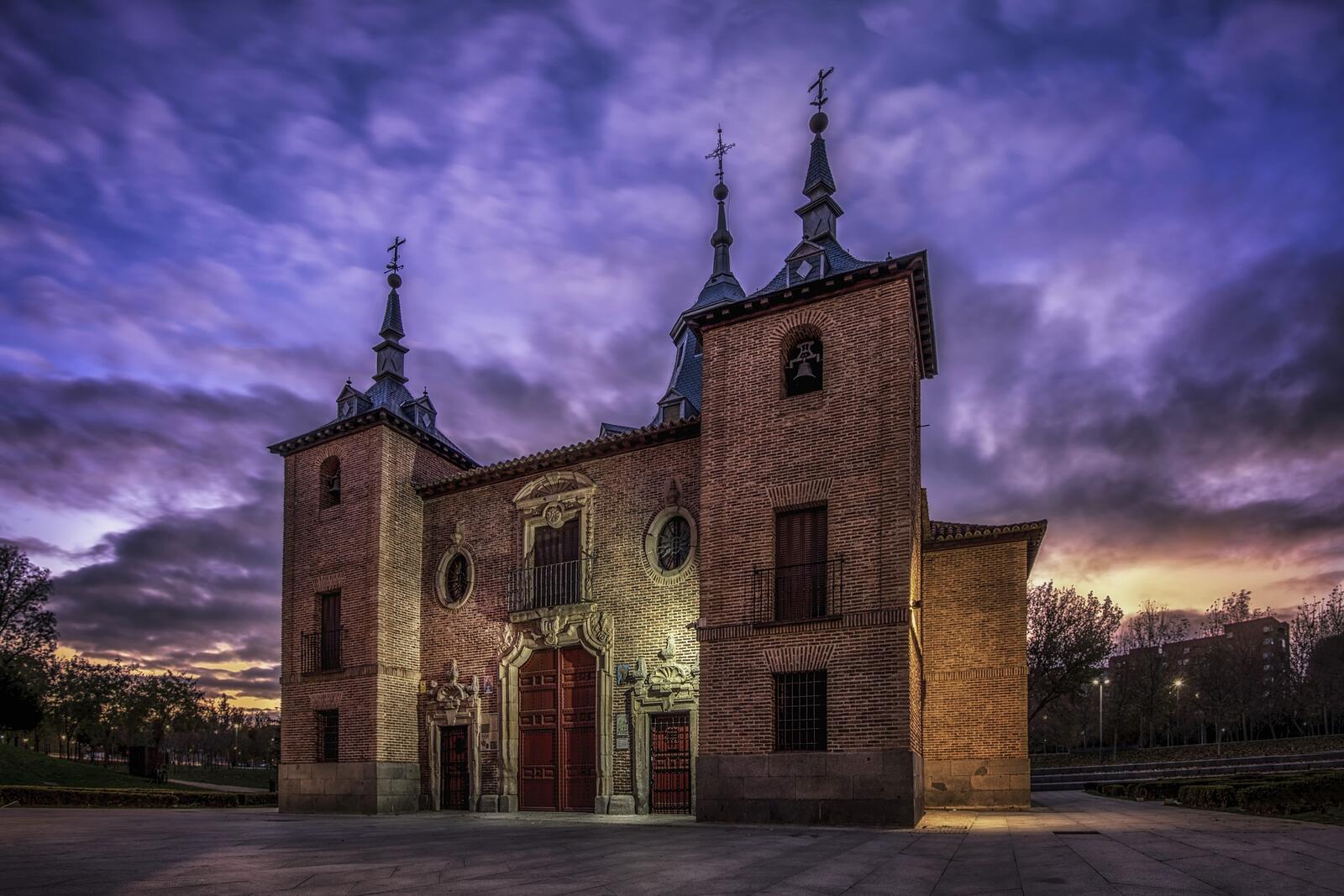 Обои Мадрид Испания историческое здание на рабочий стол