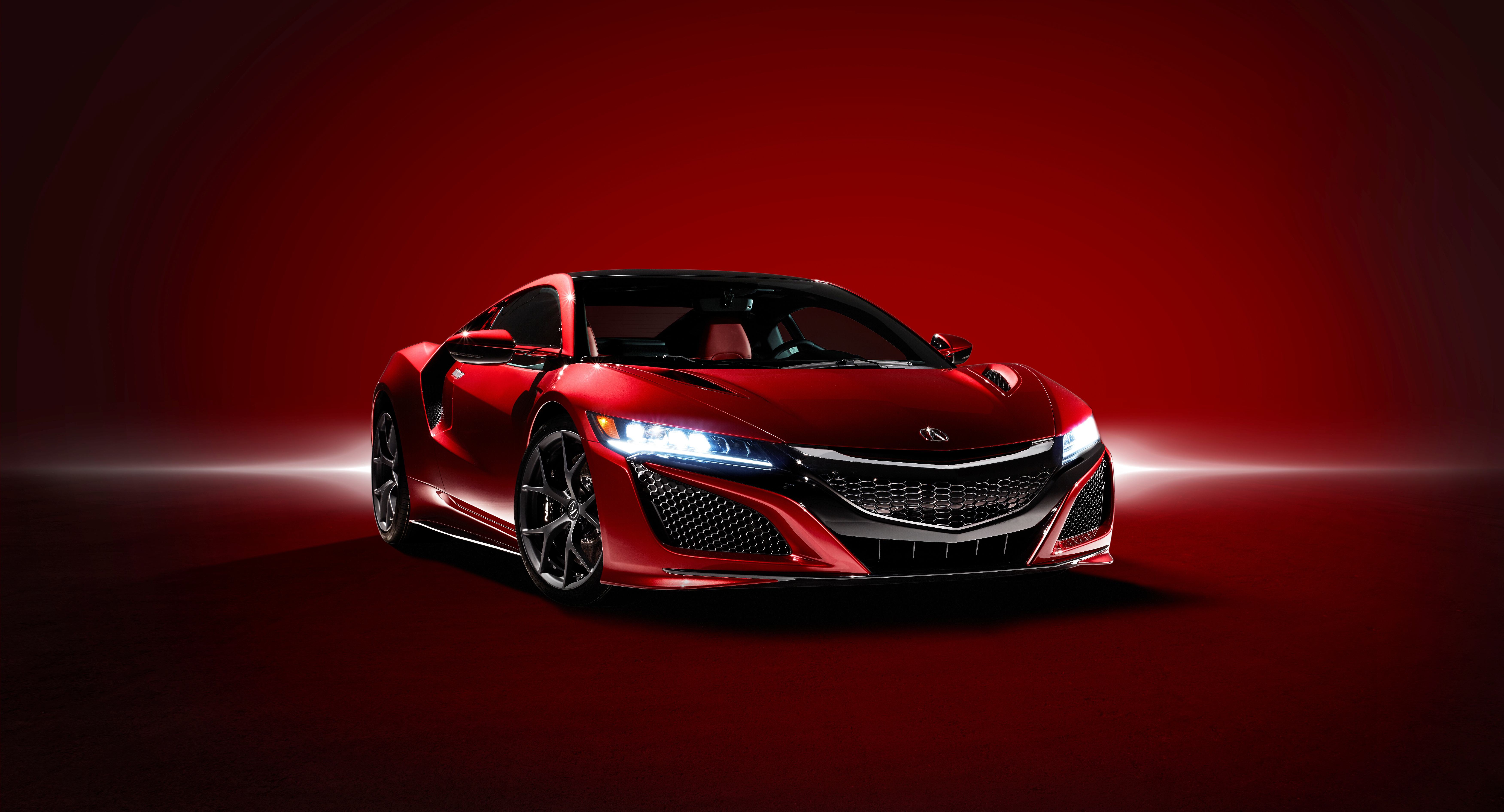 Wallpapers Acura NSX 2019 cars red car on the desktop